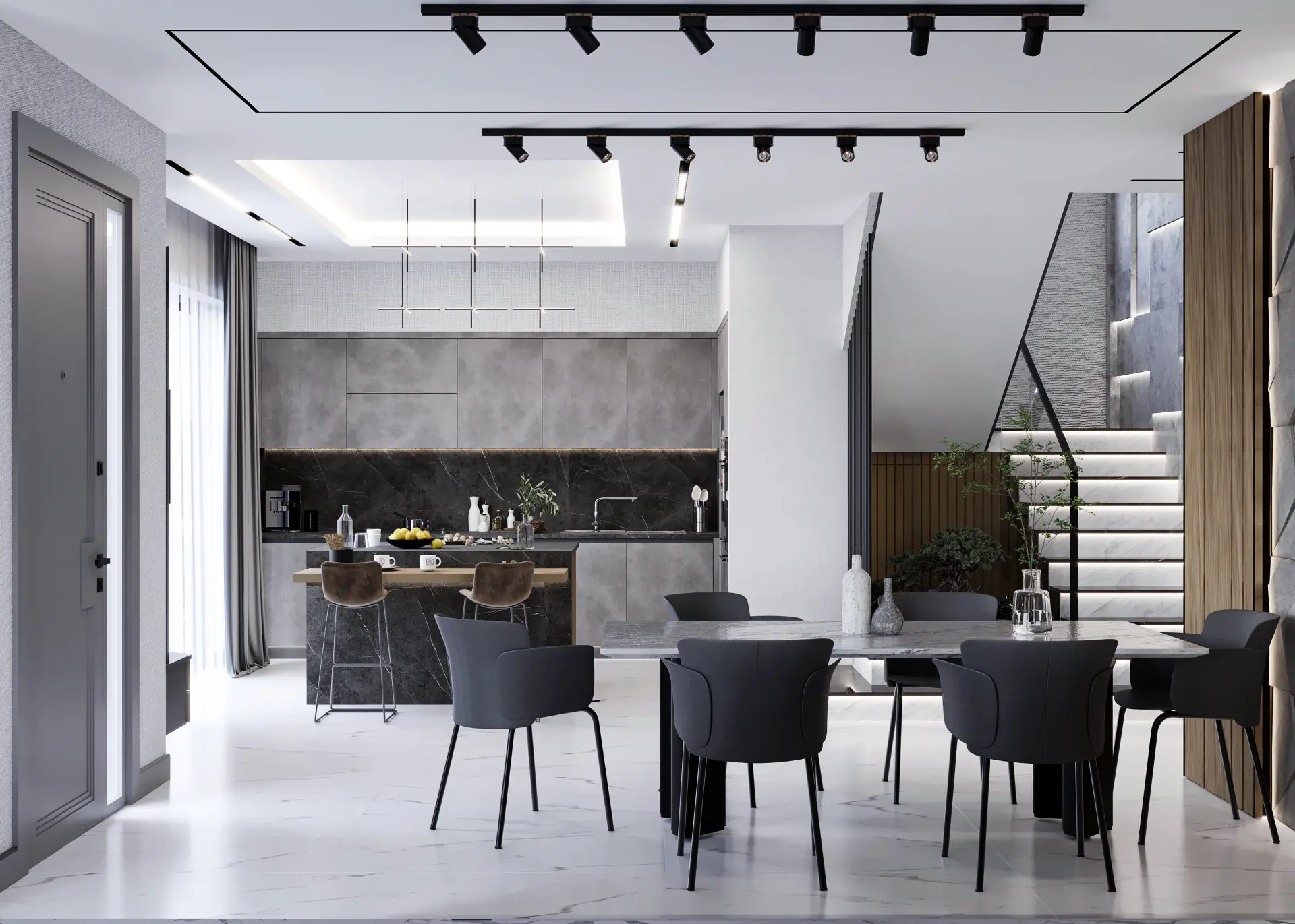 İÇ MİMARLIK - VİLLA - A.F