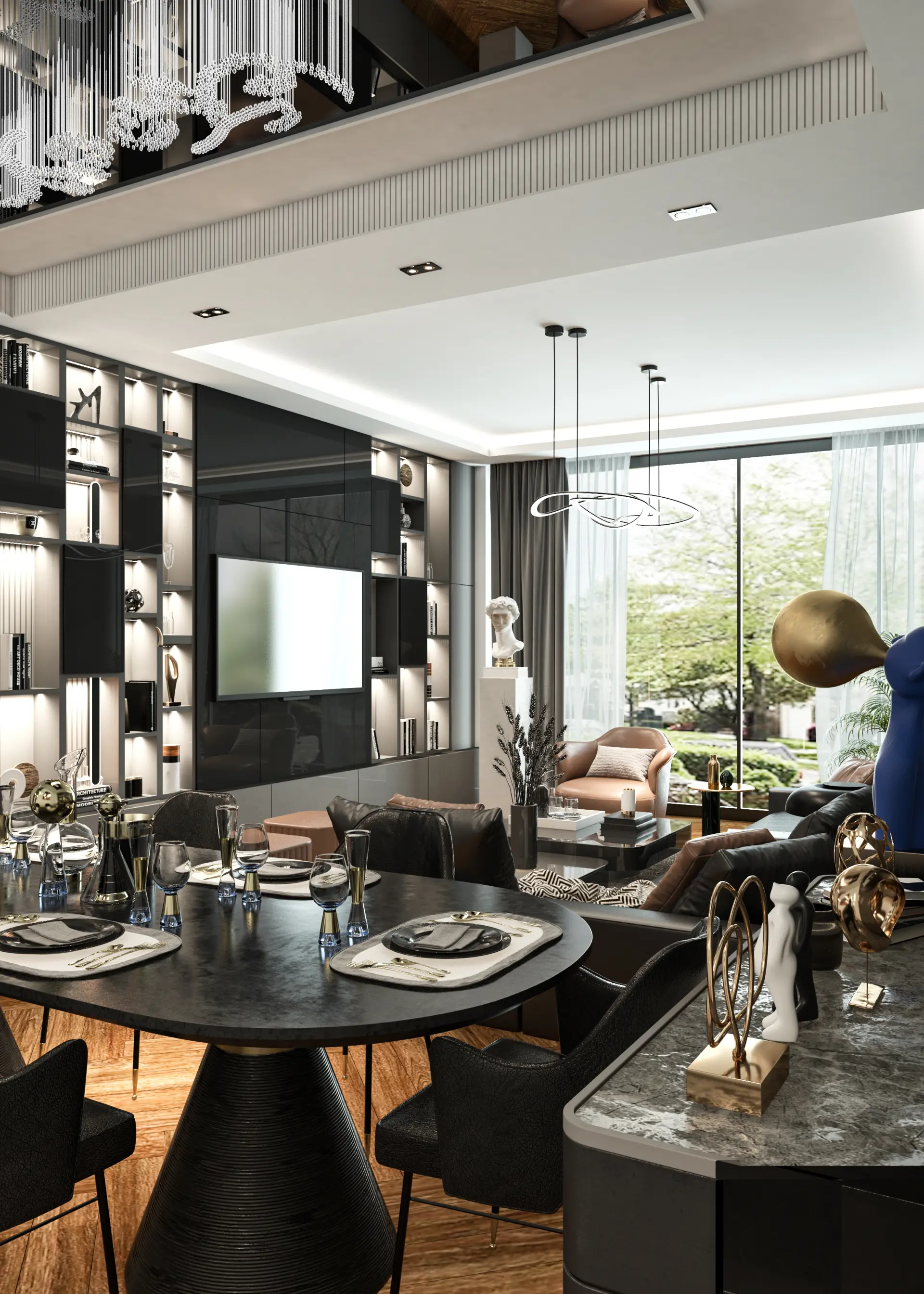 İÇ MİMARLIK - VİLLA - F.Ö