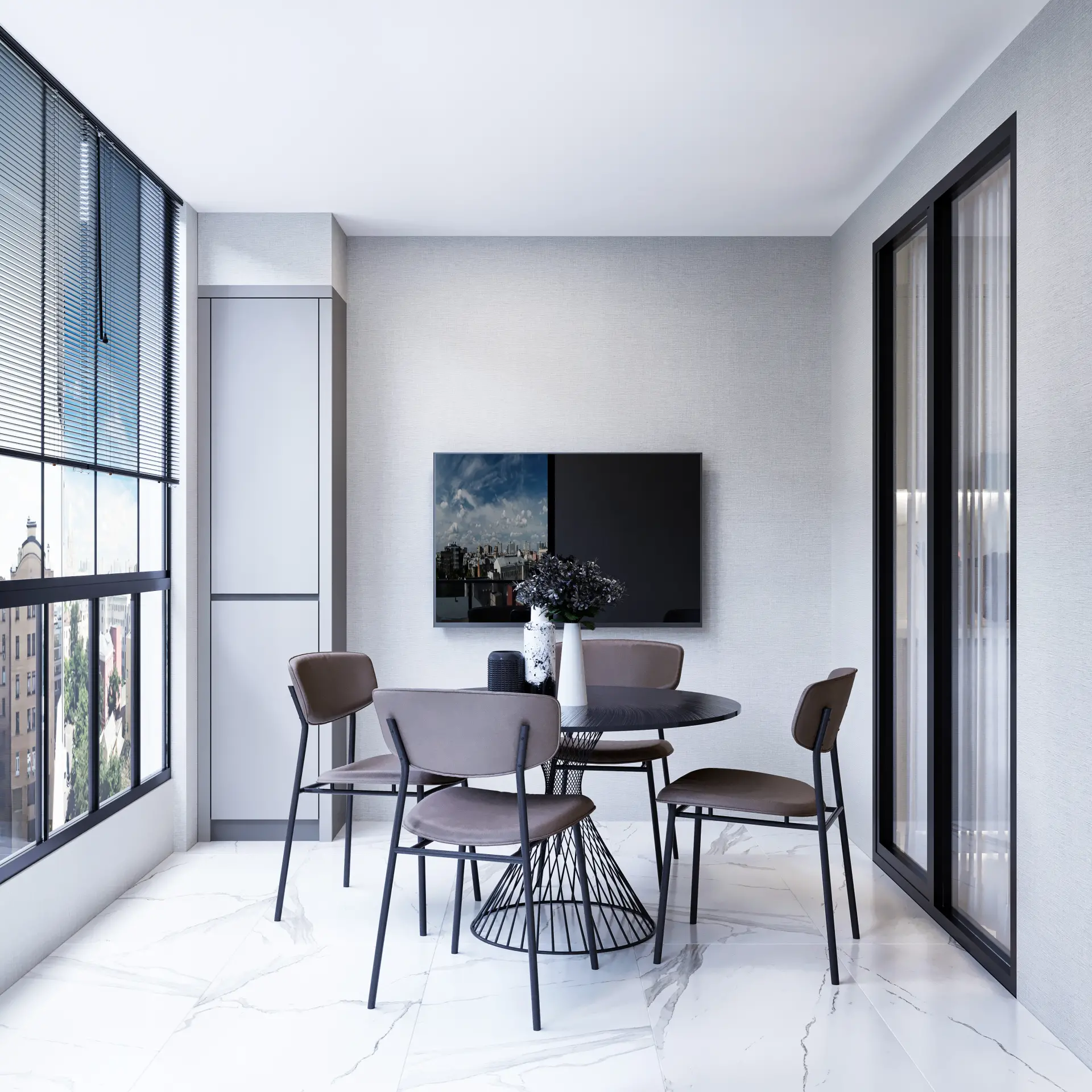 İÇ MİMARLIK - TOPLU KONUT - 21 DAİRE