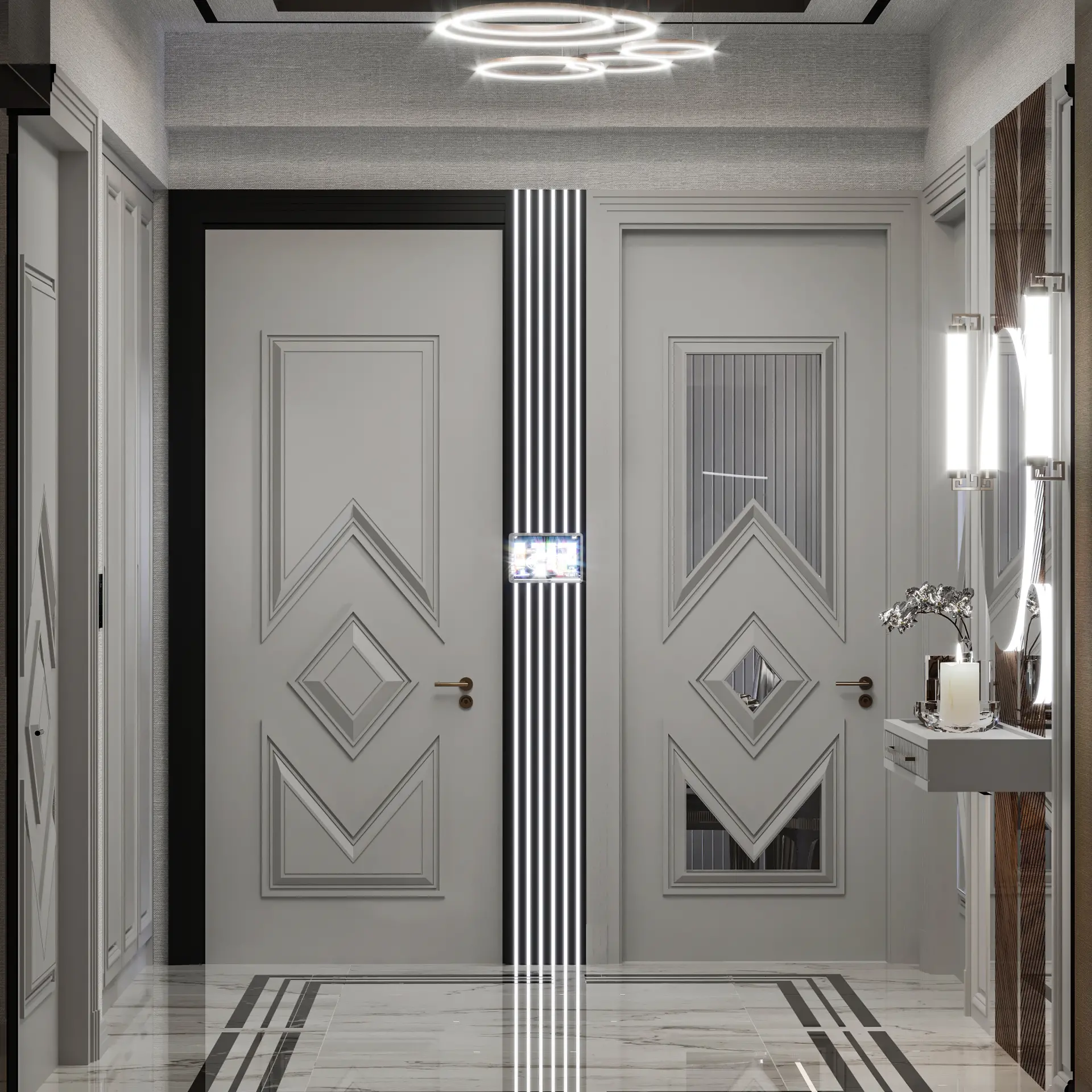 İÇ MİMARLIK - TOPLU KONUT - CADDE MASLAK