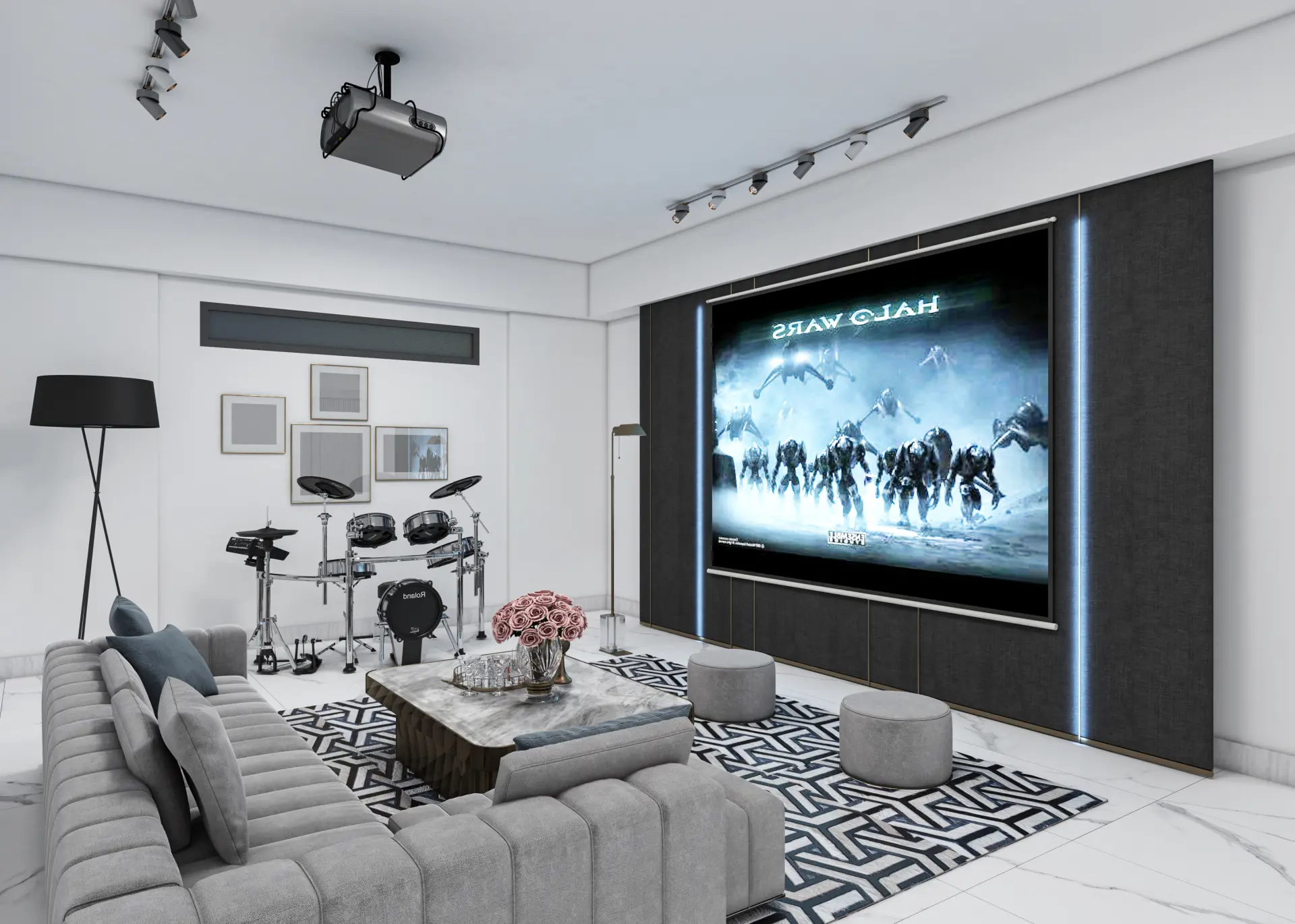 İÇ MİMARLIK - VİLLA - HASAN BOZKAYA