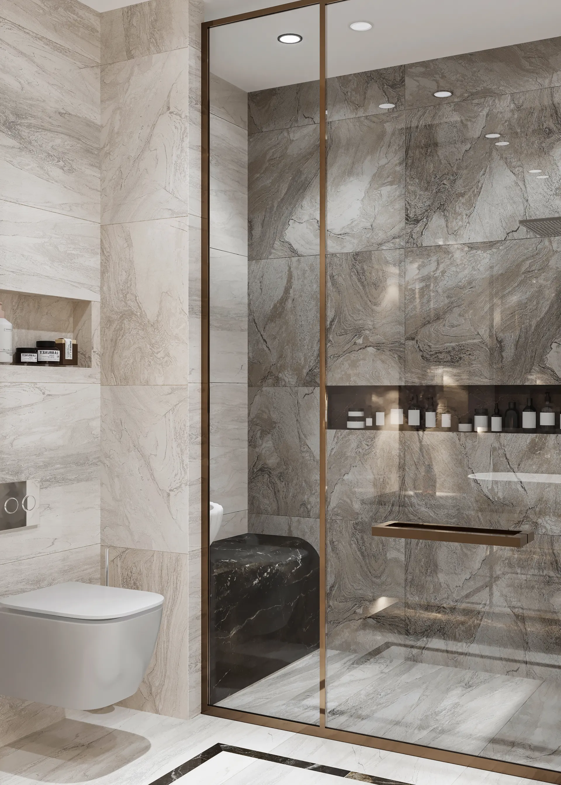 İÇ MİMARLIK - TOPLU KONUT - CADDE MASLAK