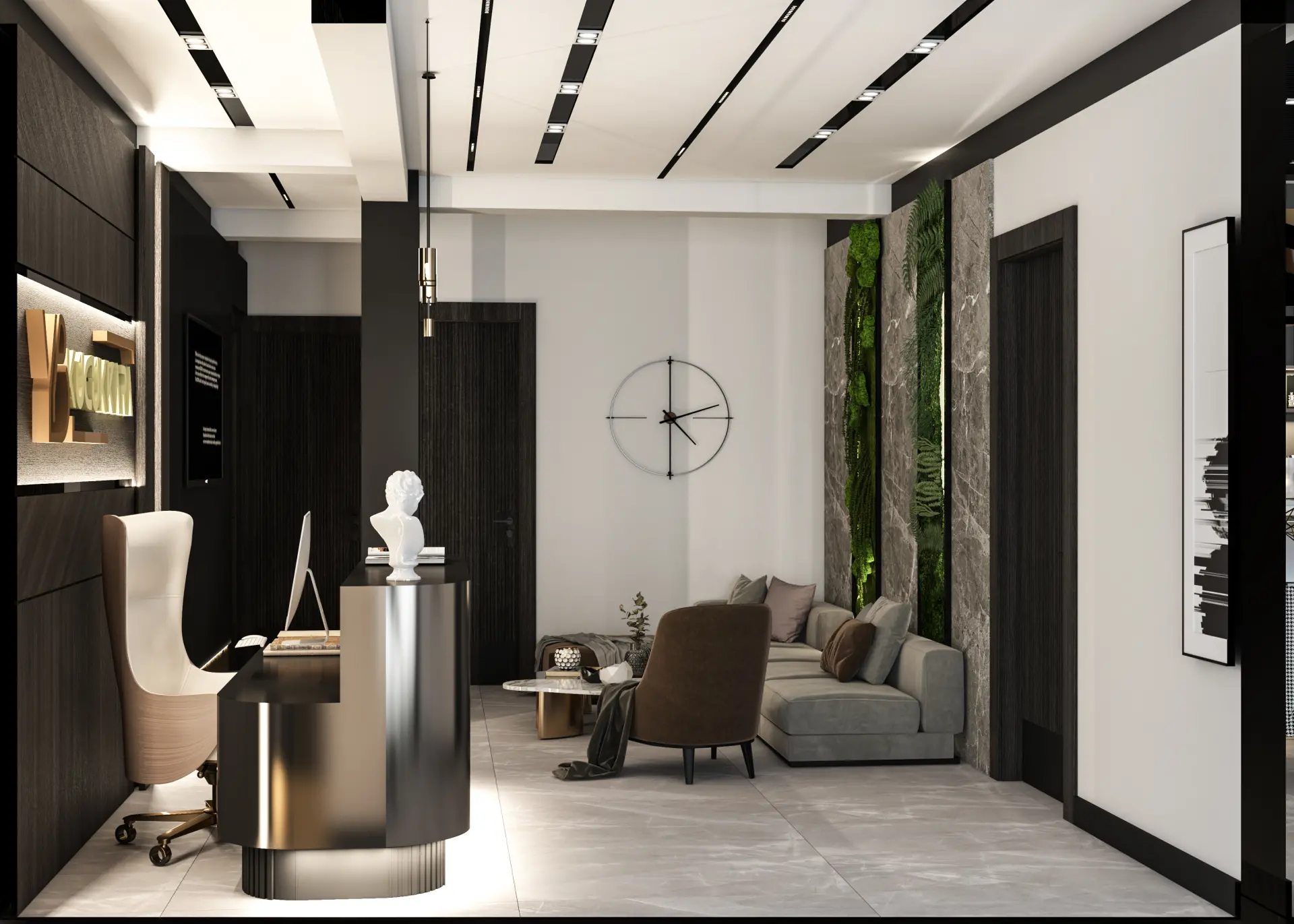 İÇ MİMARLIK - OFİS - YAŞAR KÜÇÜKKARA