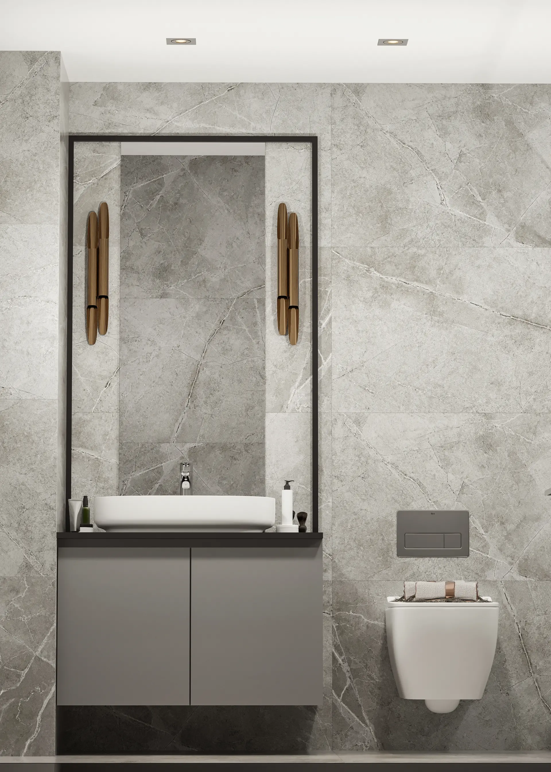 İÇ MİMARLIK - TOPLU KONUT - PORT MASLAK