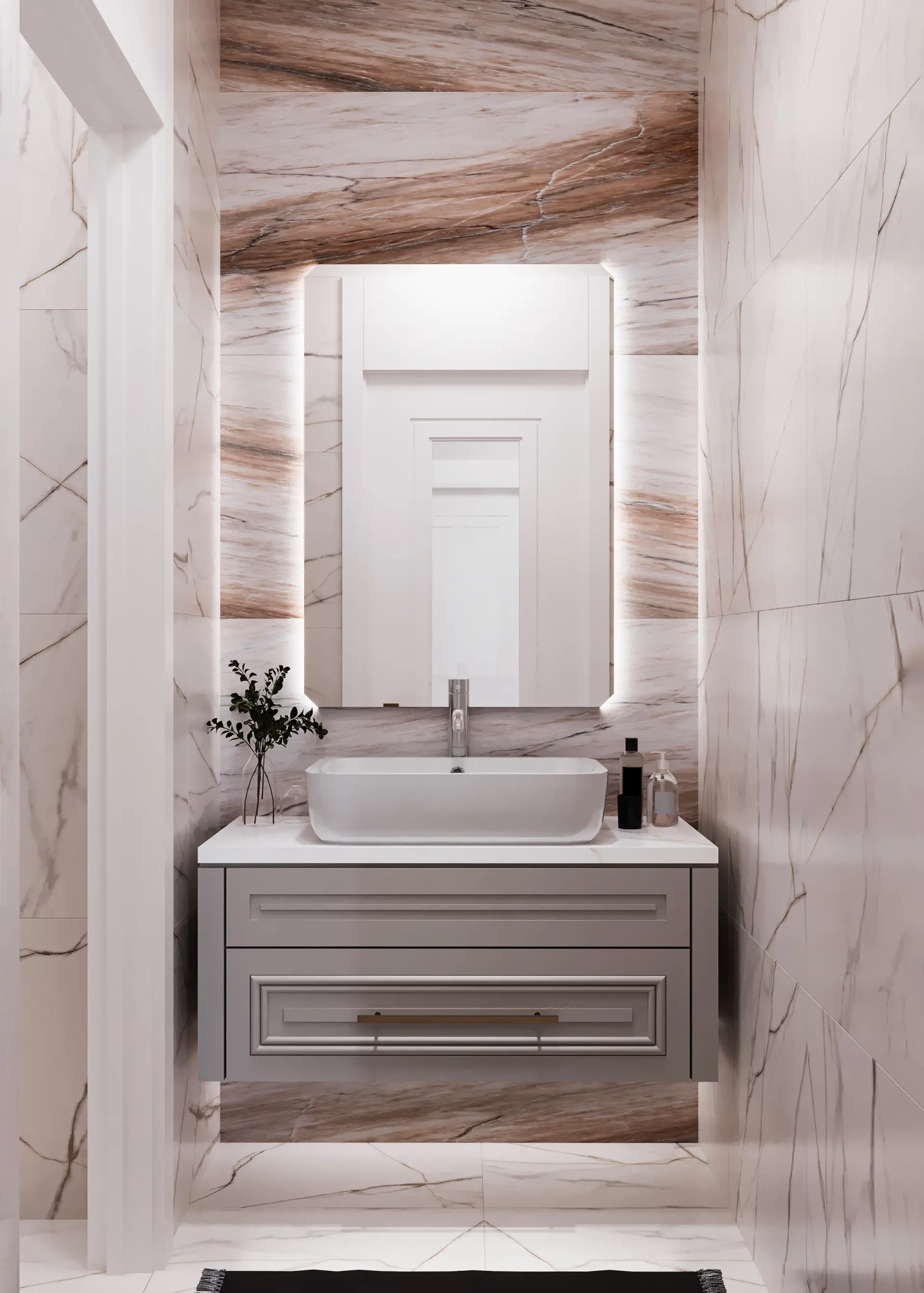 İÇ MİMARLIK - TOPLU KONUT - MARKON