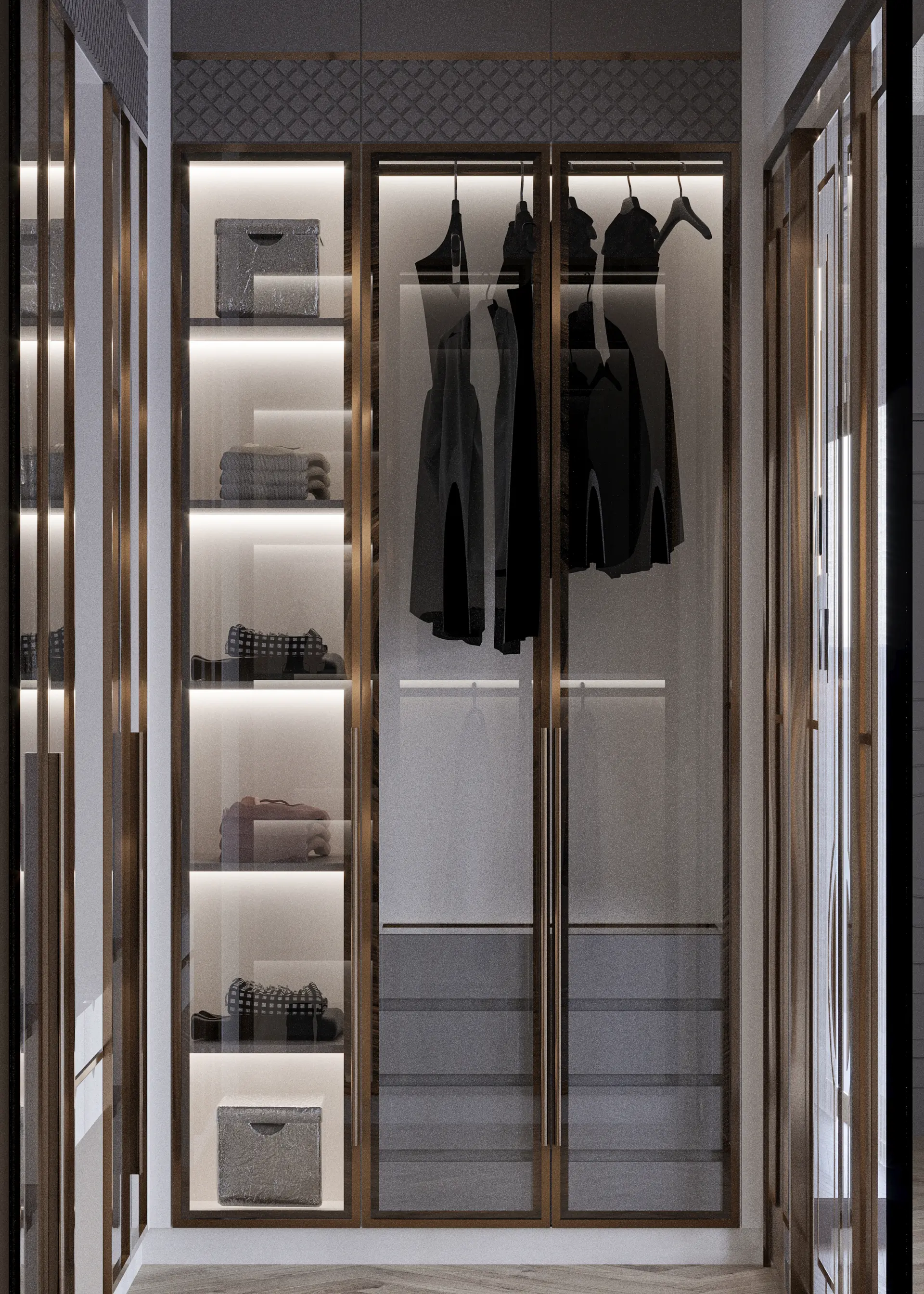 İÇ MİMARLIK - TOPLU KONUT - TÜZÜNLER İNŞAAT