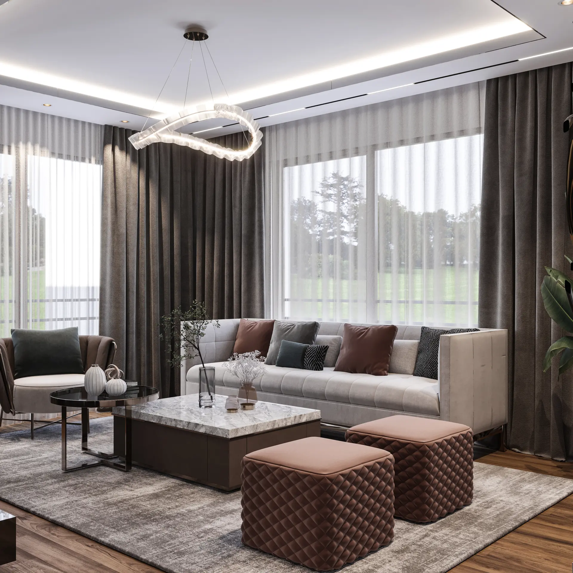 İÇ MİMARLIK - VİLLA - ALİ SAĞLAM