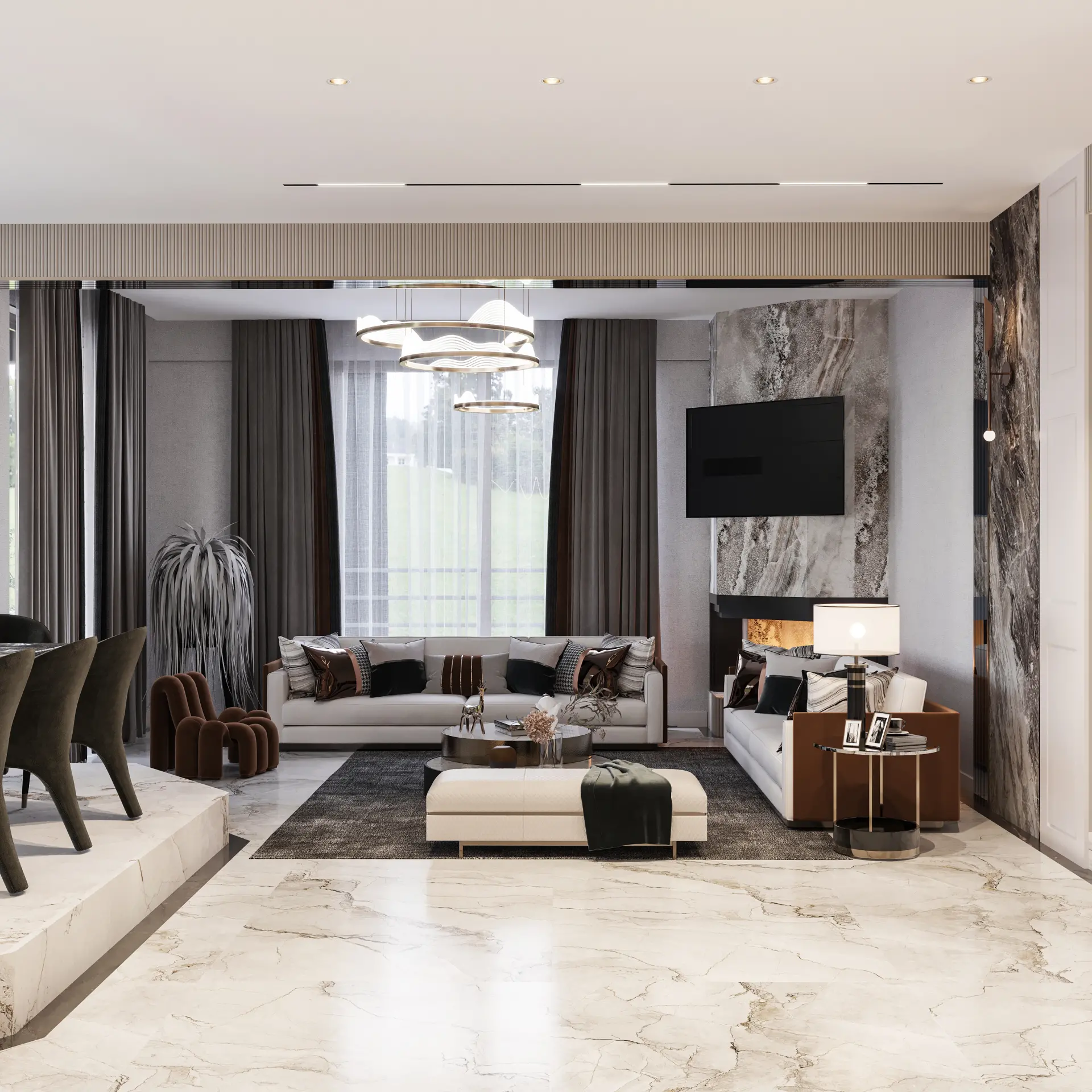 İÇ MİMARLIK - VİLLA - ALİ SAĞLAM