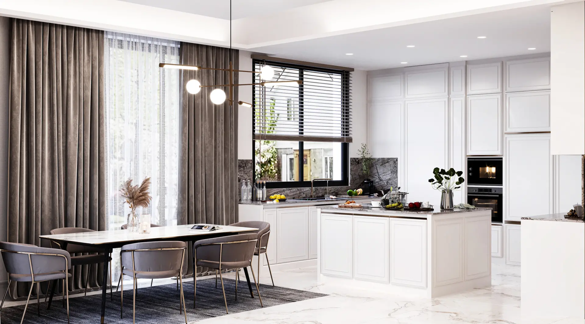 İÇ MİMARLIK - VİLLA - HALİL GÜNNAR