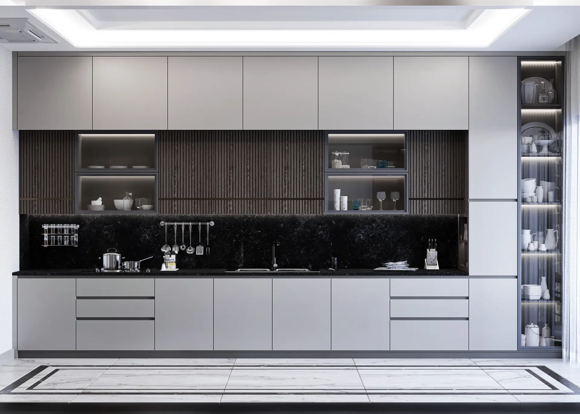 İÇ MİMARLIK - TOPLU KONUT- PANORA MASLAK