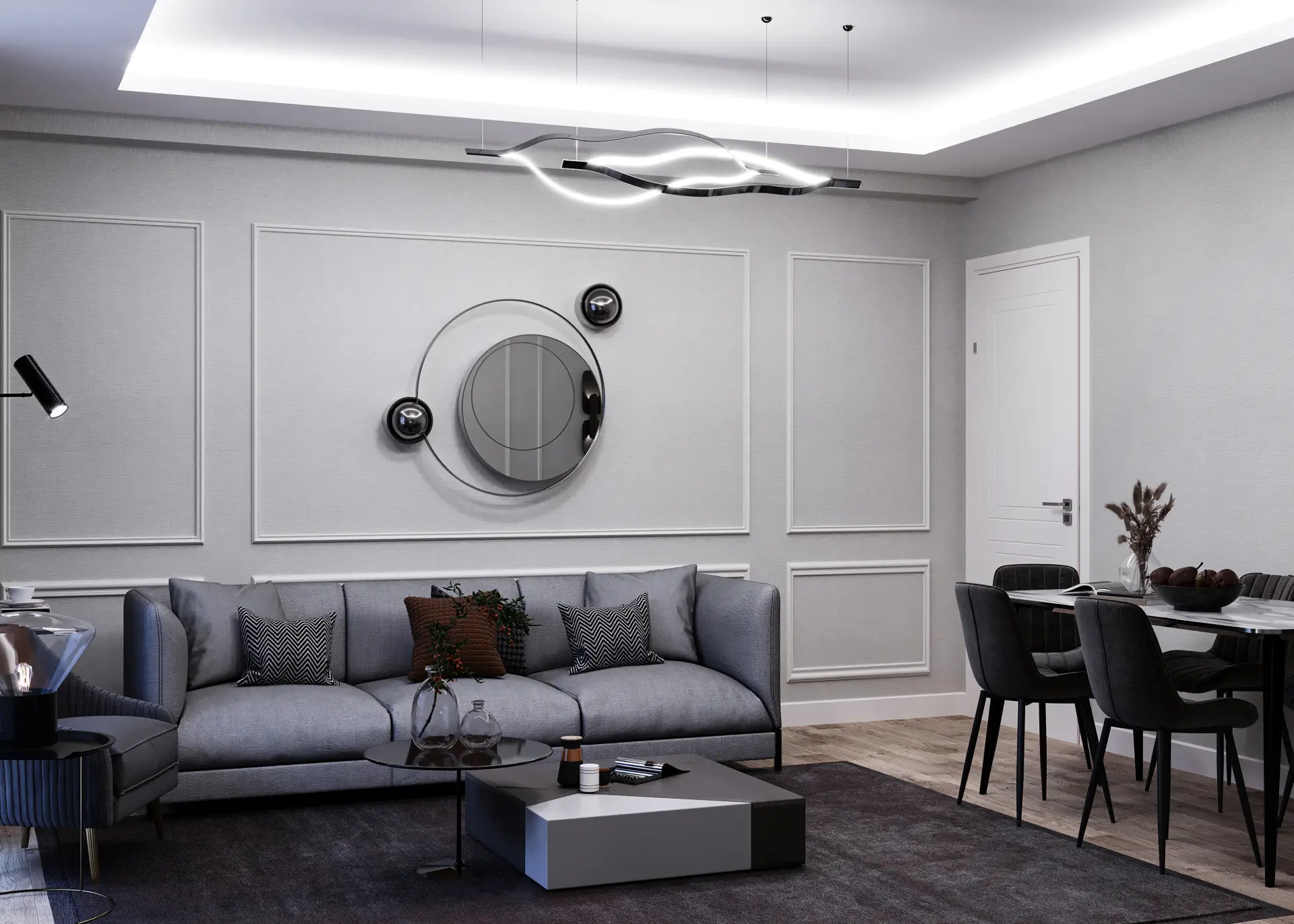 İÇ MİMARLIK - TOPLU KONUT - 21 DAİRE