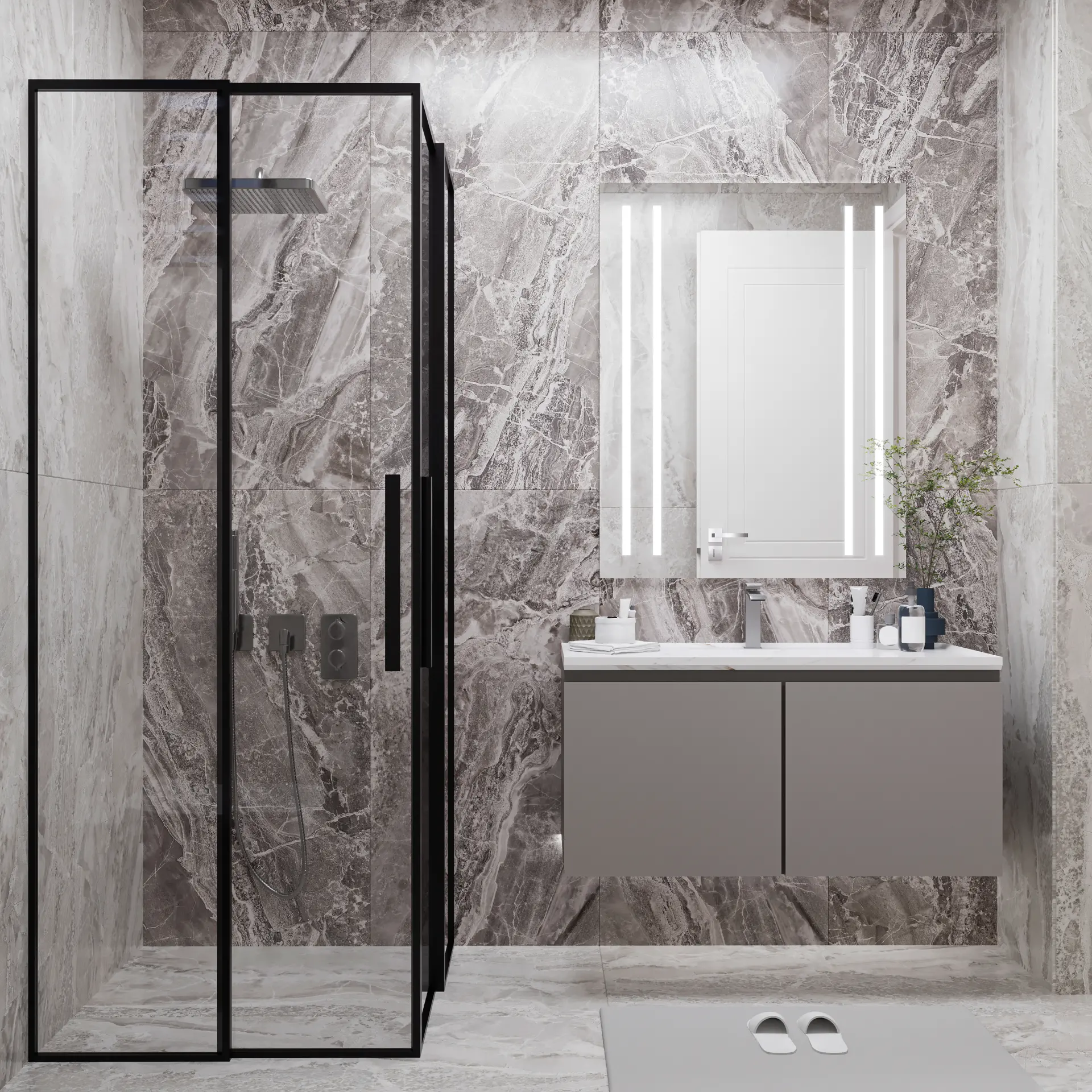 İÇ MİMARLIK - TOPLU KONUT - 21 DAİRE