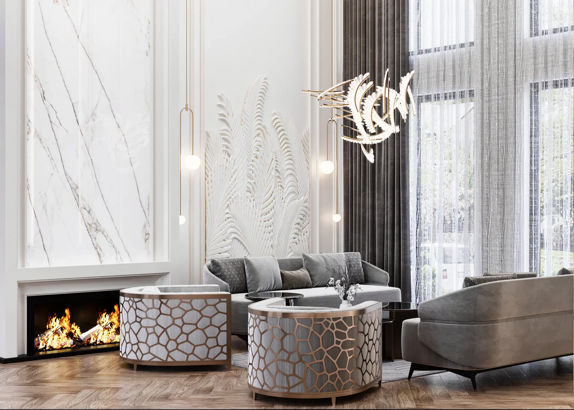 İÇ MİMARLIK - VİLLA - HALİL GÜNNAR