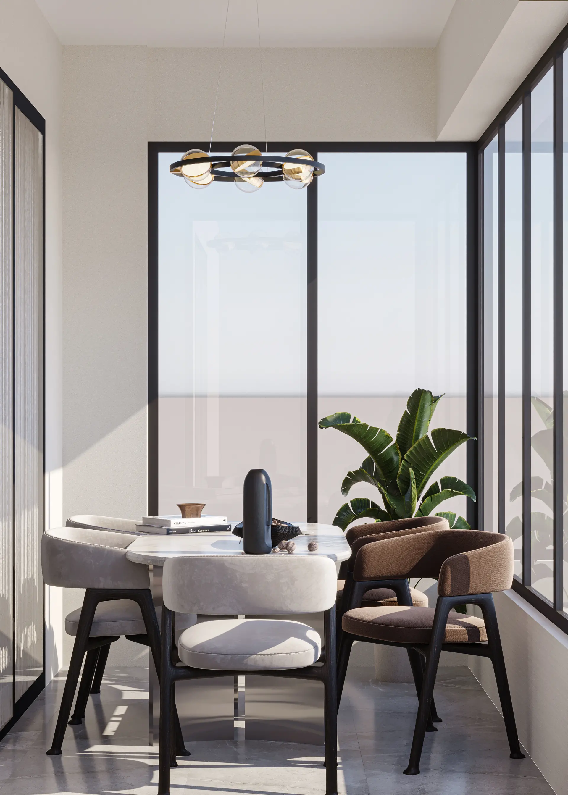 İÇ MİMARLIK - TOPLU KONUT - PORT MASLAK