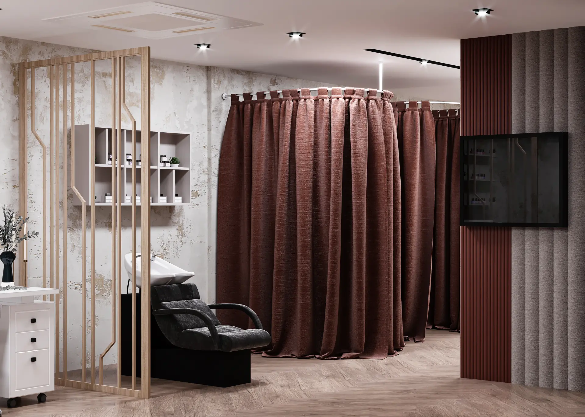 İÇ MİMARLIK - KUAFÖR - BÜŞRA ADALI