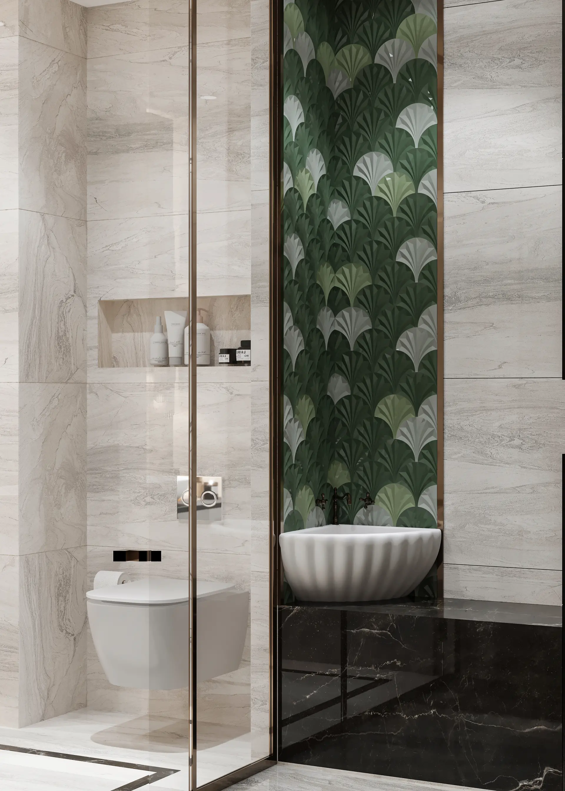 İÇ MİMARLIK - TOPLU KONUT - CADDE MASLAK