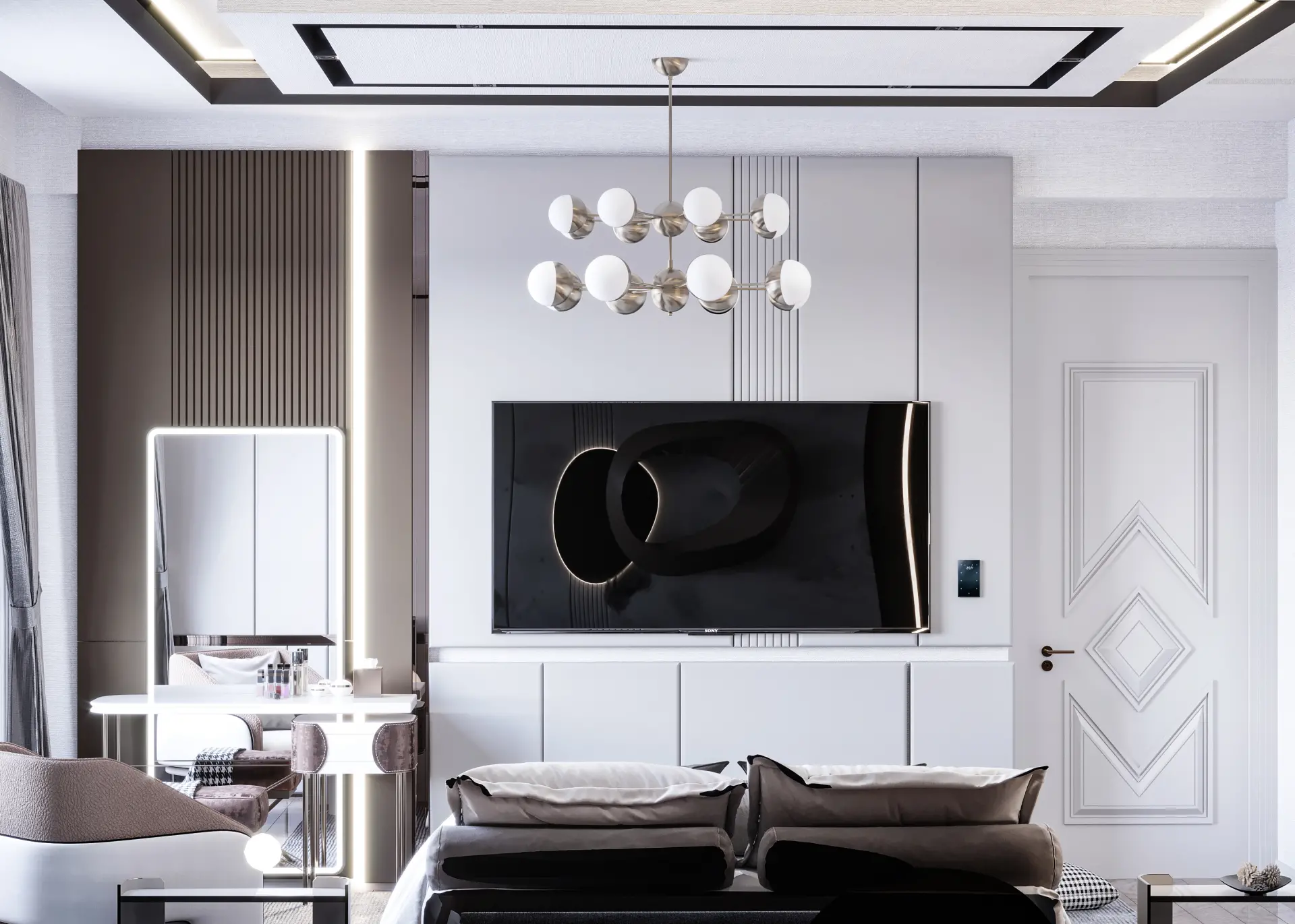 İÇ MİMARLIK - TOPLU KONUT - CADDE MASLAK