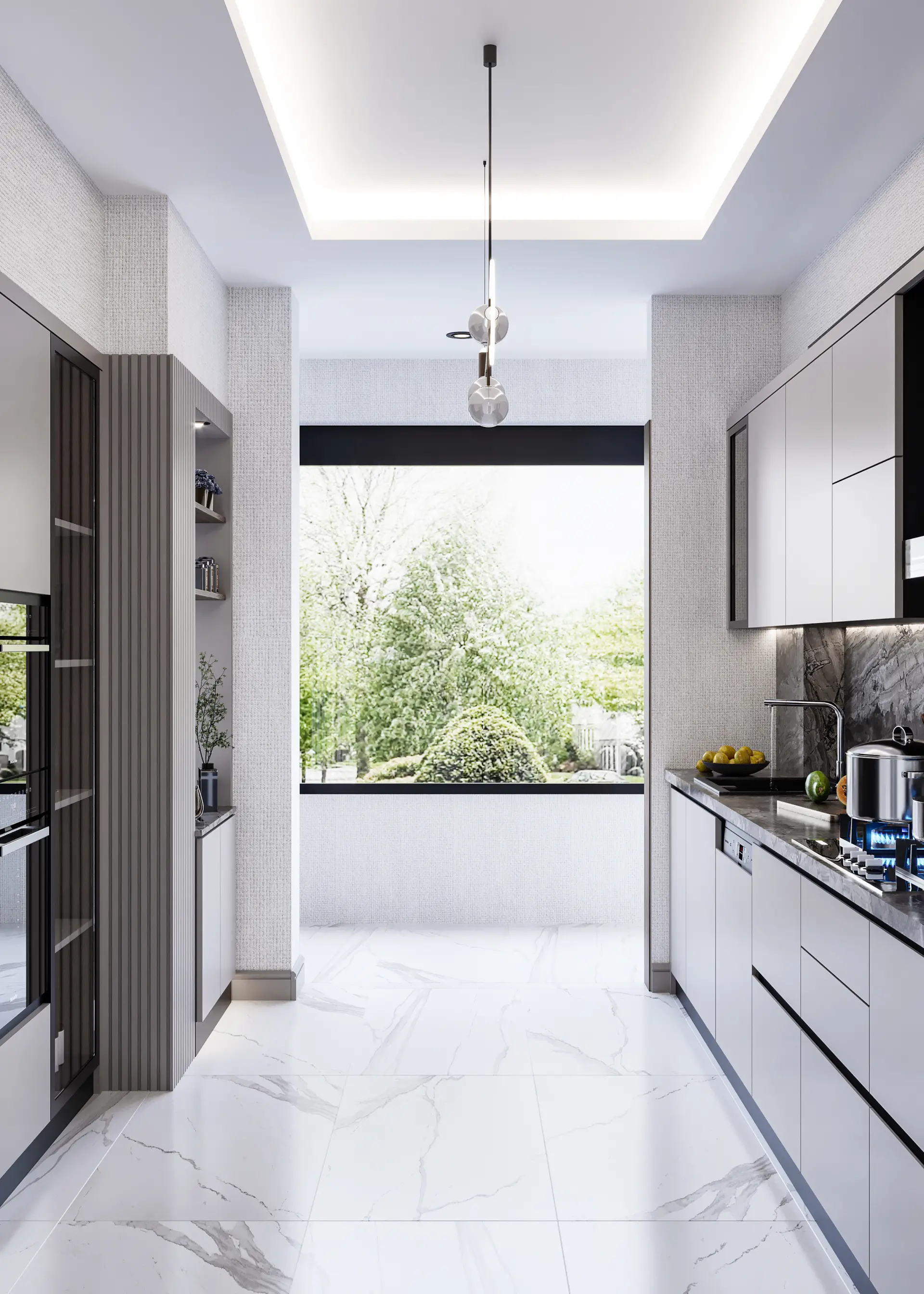 İÇ MİMARLIK - TOPLU KONUT - PARK MASLAK