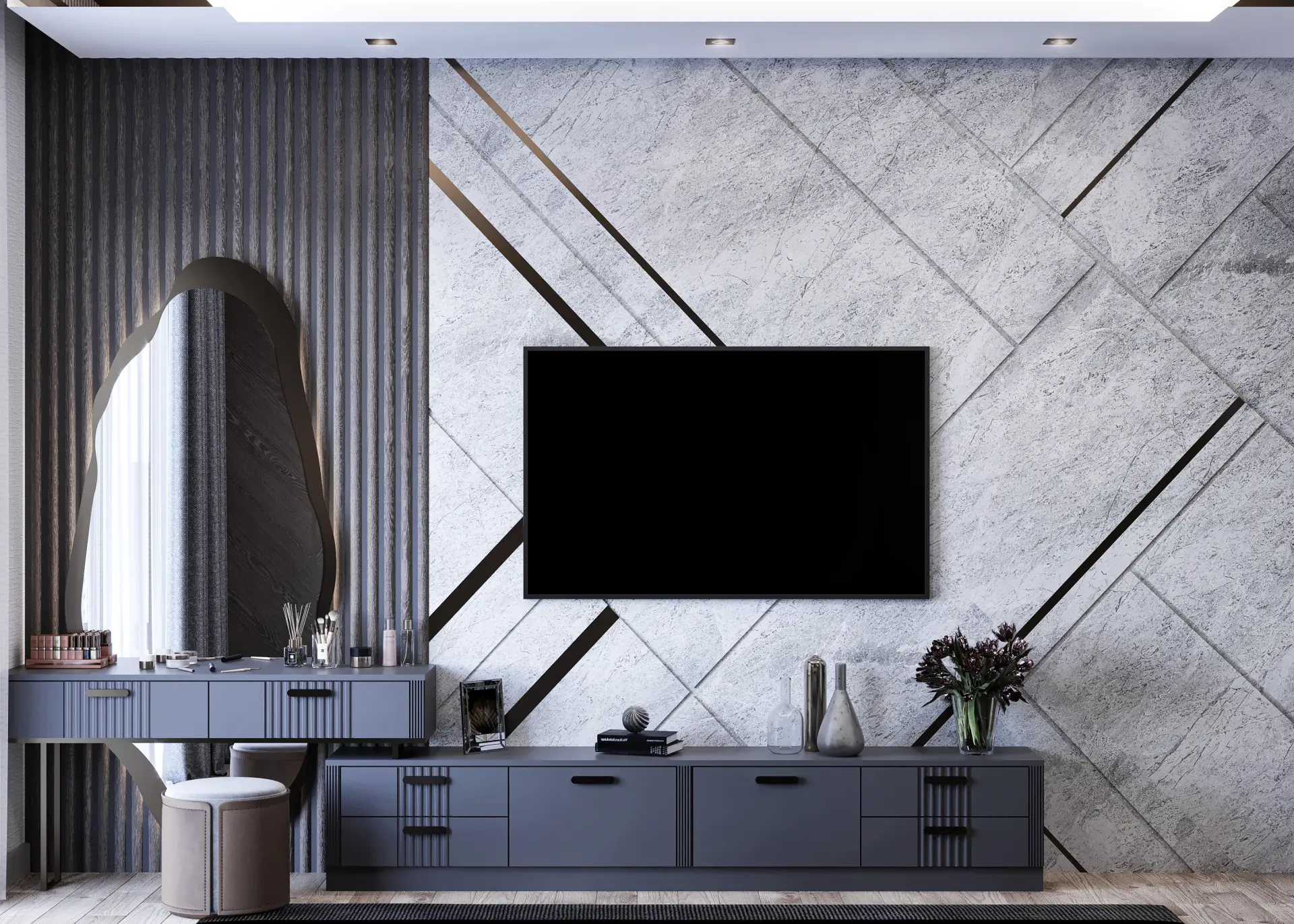 İÇ MİMARLIK - TOPLU KONUT- PANORA MASLAK