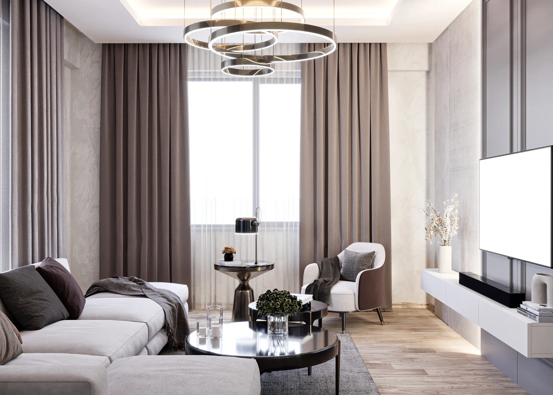 İÇ MİMARLIK - TOPLU KONUT - 18 DAİRE