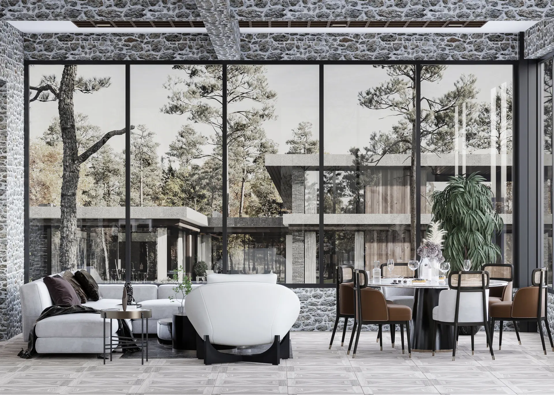 İÇ MİMARLIK - VİLLA - MEHMET HEZER