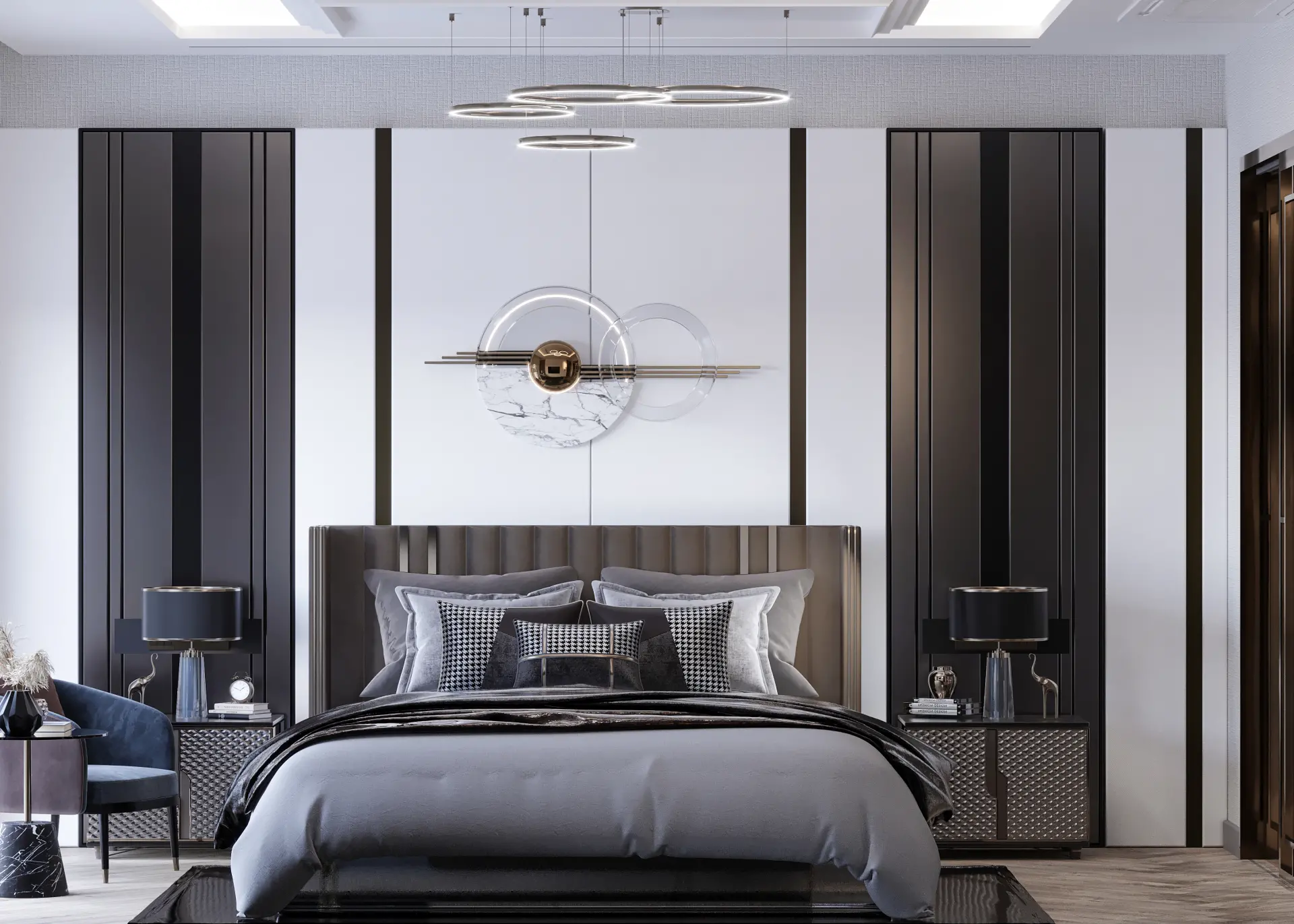 İÇ MİMARLIK - TOPLU KONUT - TÜZÜNLER İNŞAAT