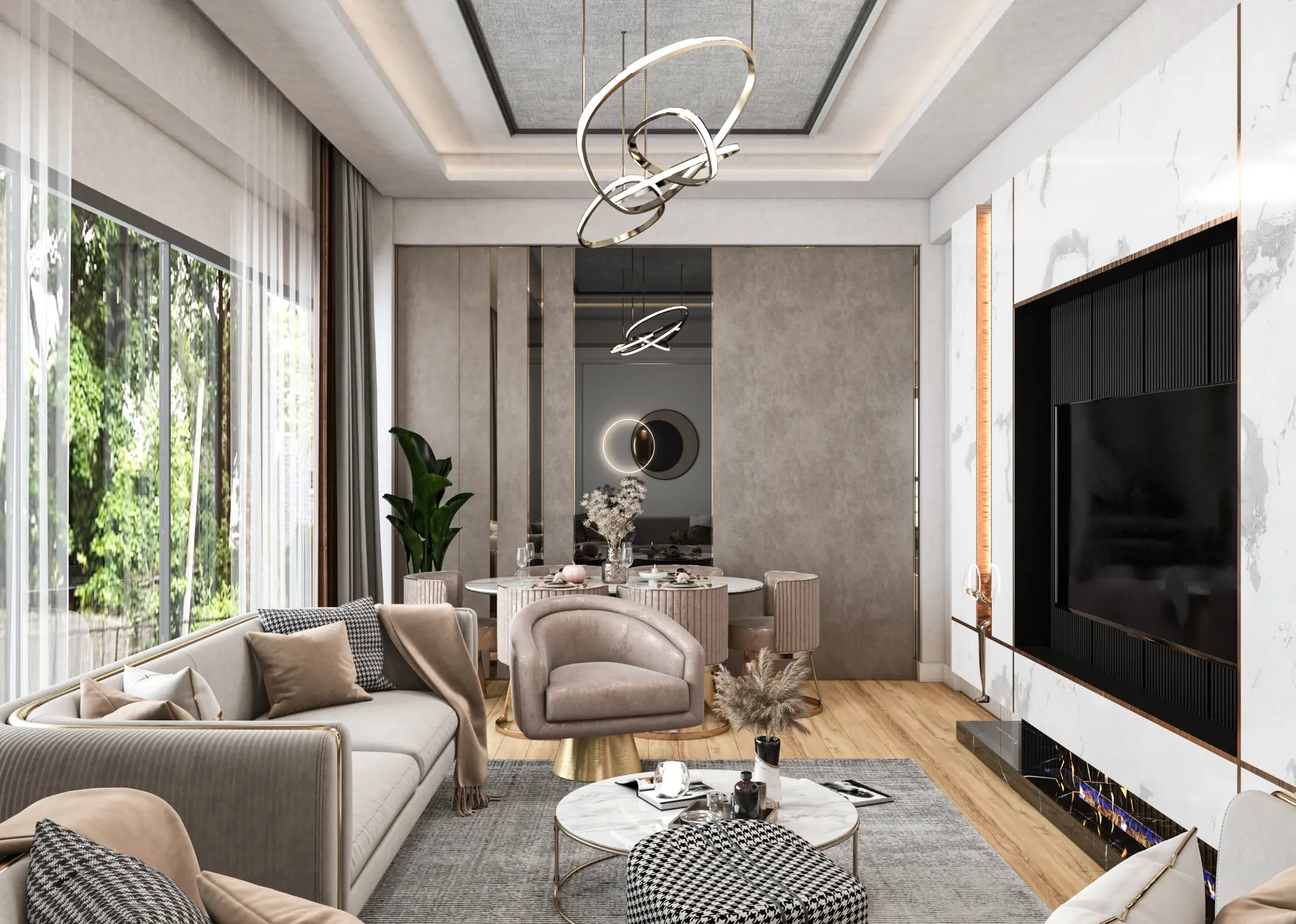 İÇ MİMARLIK - VİLLA - HASAN BOZKAYA