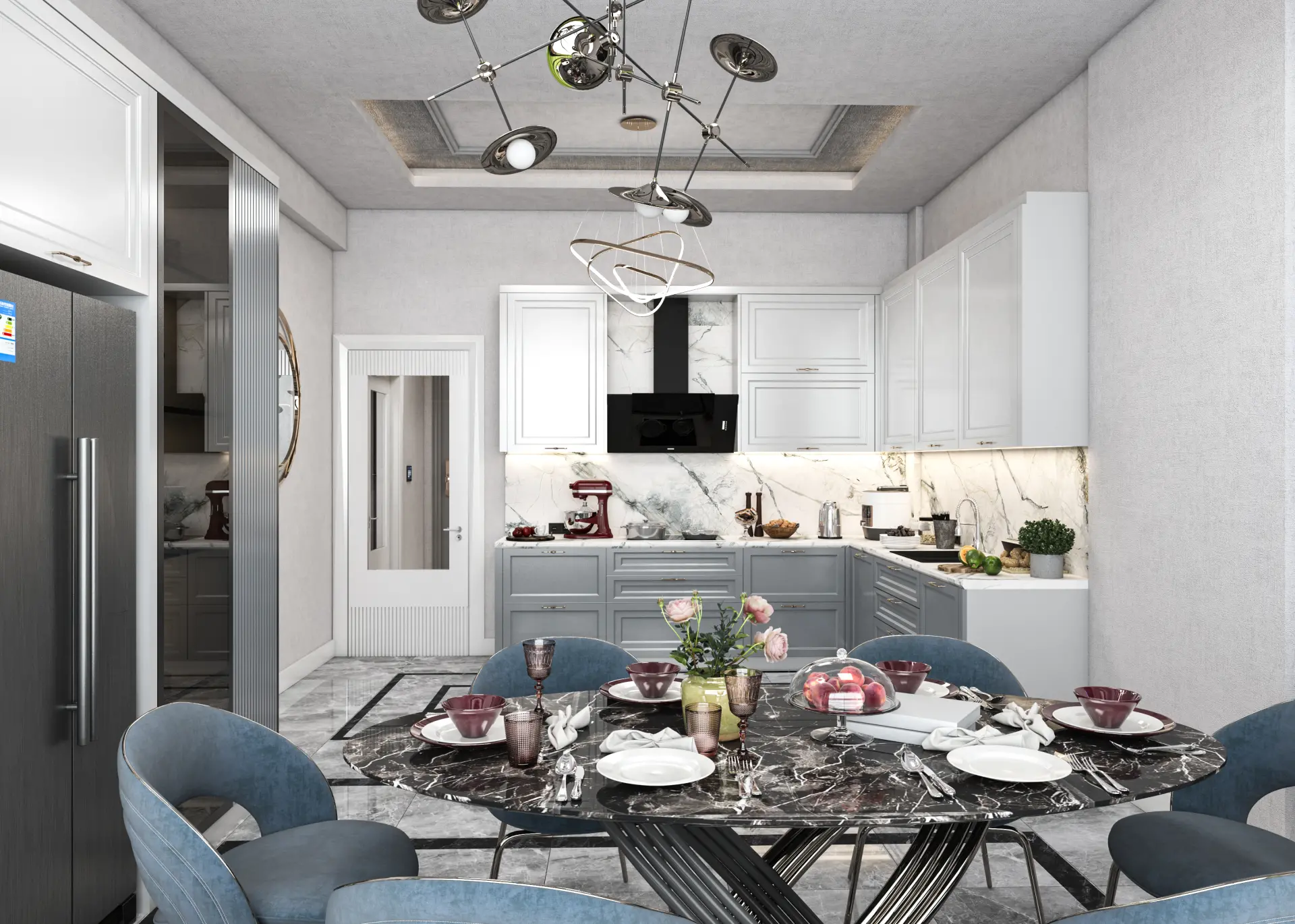 İÇ MİMARLIK - VİLLA - HASAN BOZKAYA