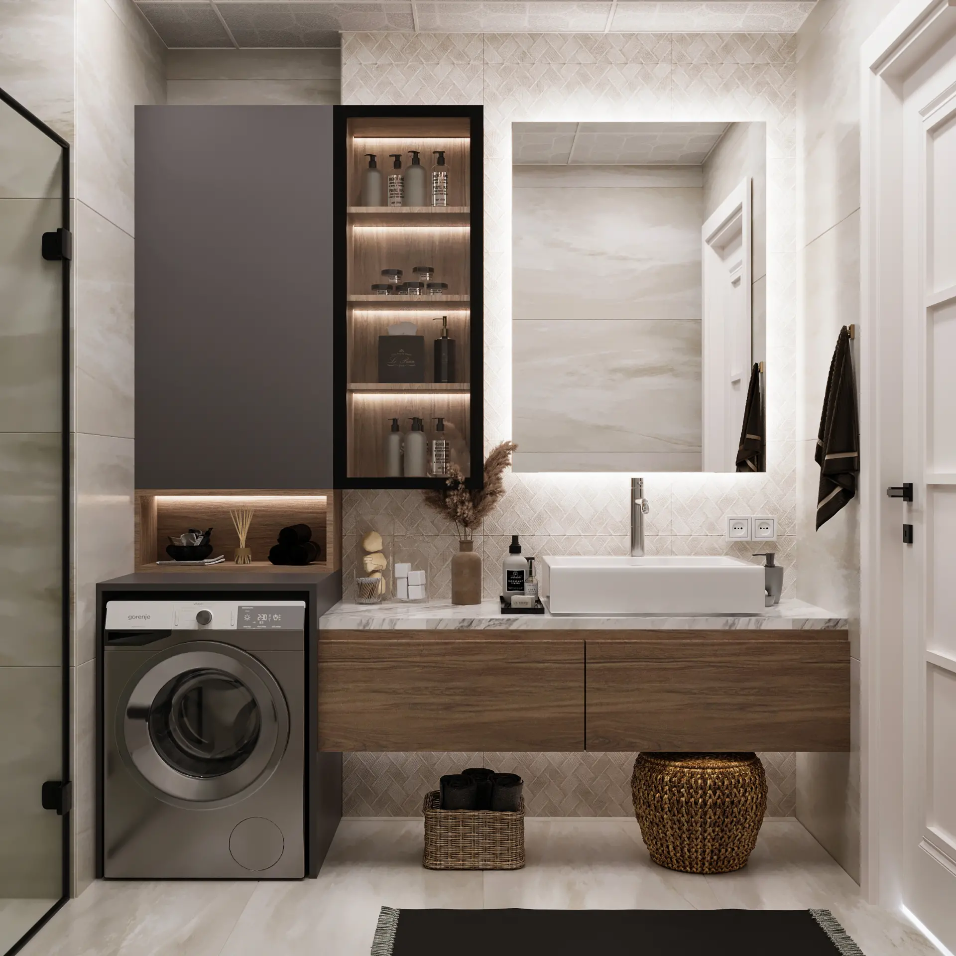 İÇ MİMARLIK - TOPLU KONUT - PARK MASLAK