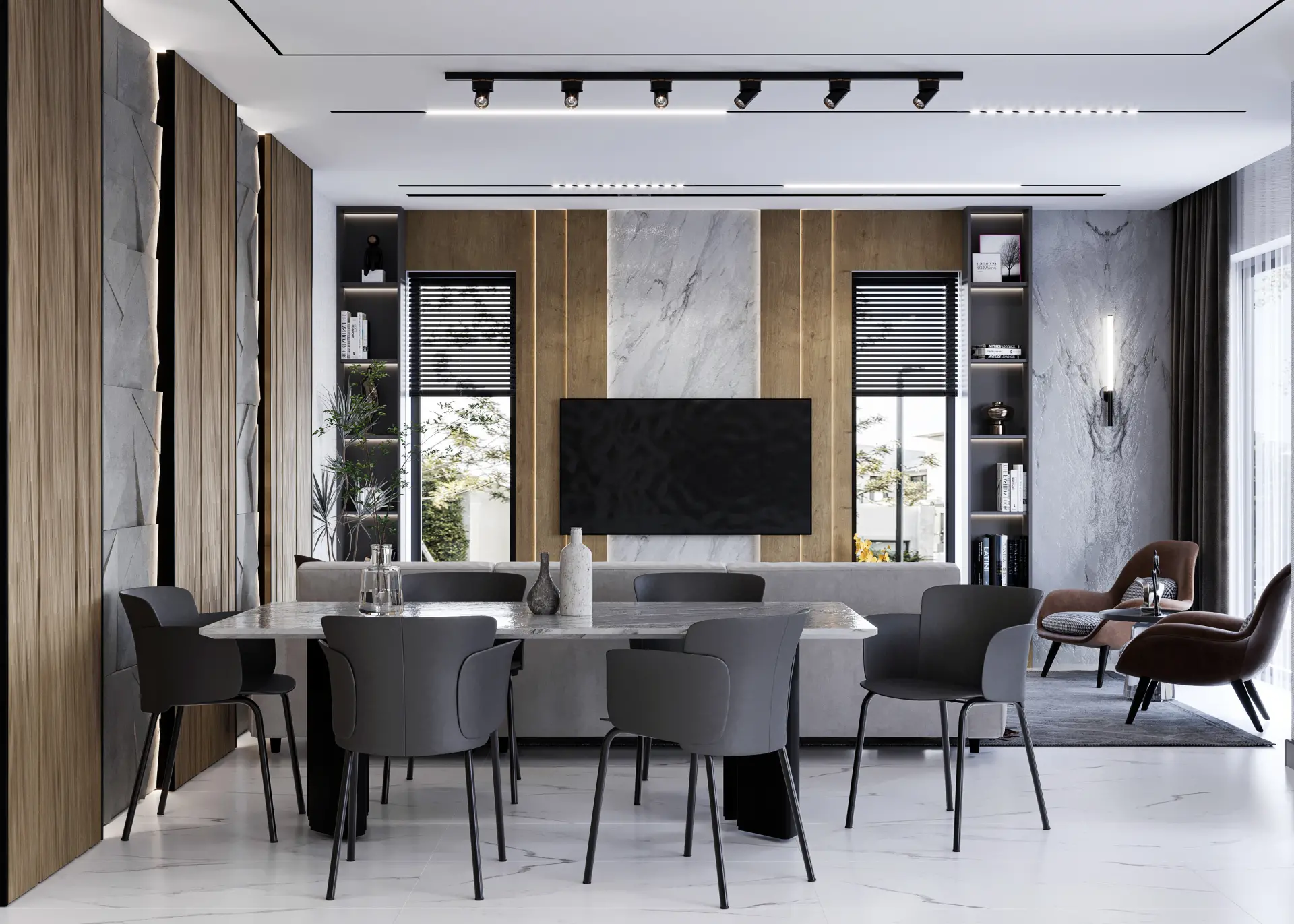 İÇ MİMARLIK - VİLLA - A.F