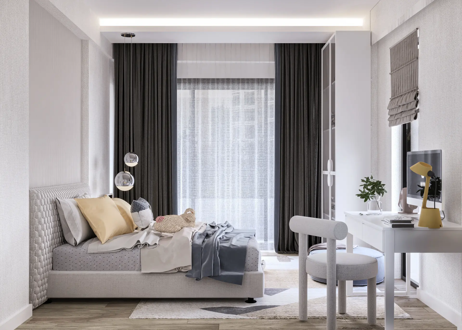 İÇ MİMARLIK - TOPLU KONUT - PARK MASLAK