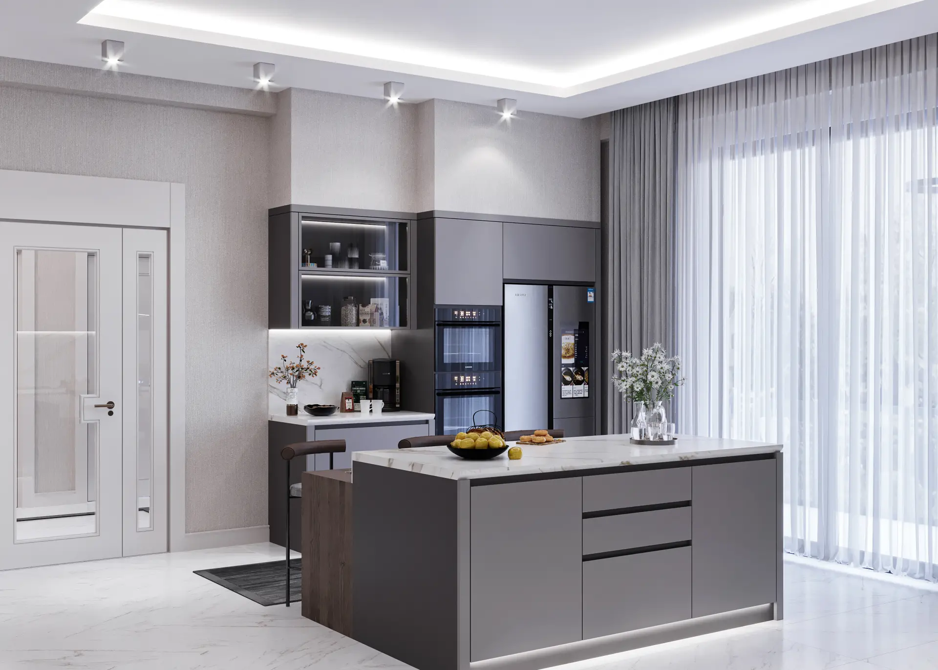 İÇ MİMARLIK - VİLLA - MEHMET KARTAL