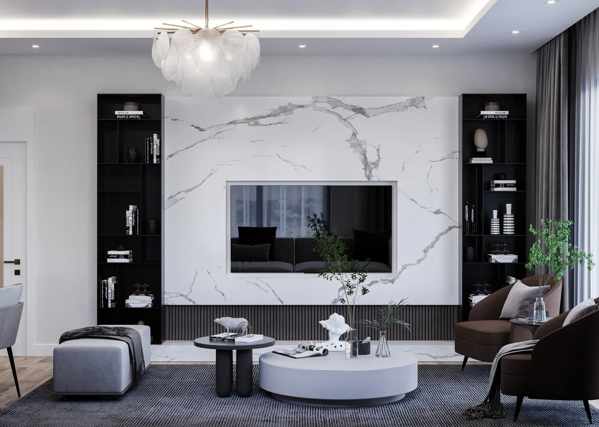 İÇ MİMARLIK - TOPLU KONUT - MARKON