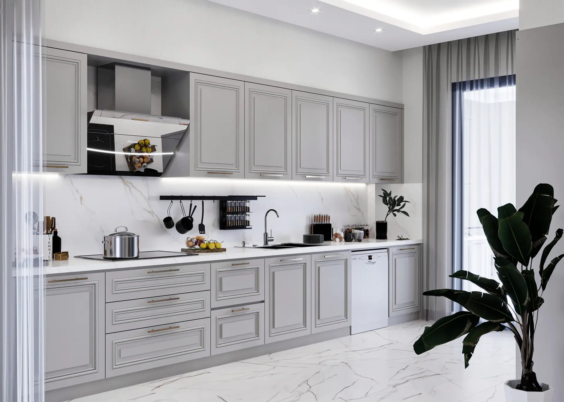 İÇ MİMARLIK - TOPLU KONUT - MARKON