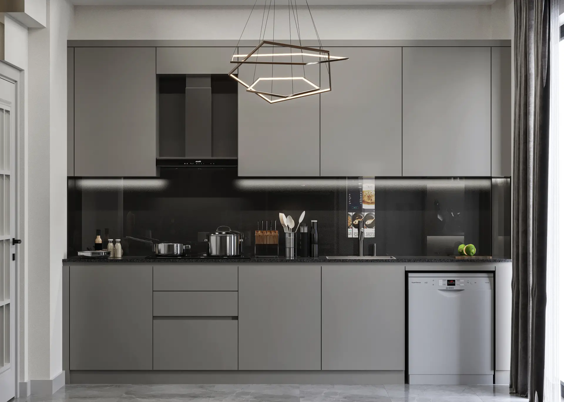 İÇ MİMARLIK - TOPLU KONUT - PORT MASLAK