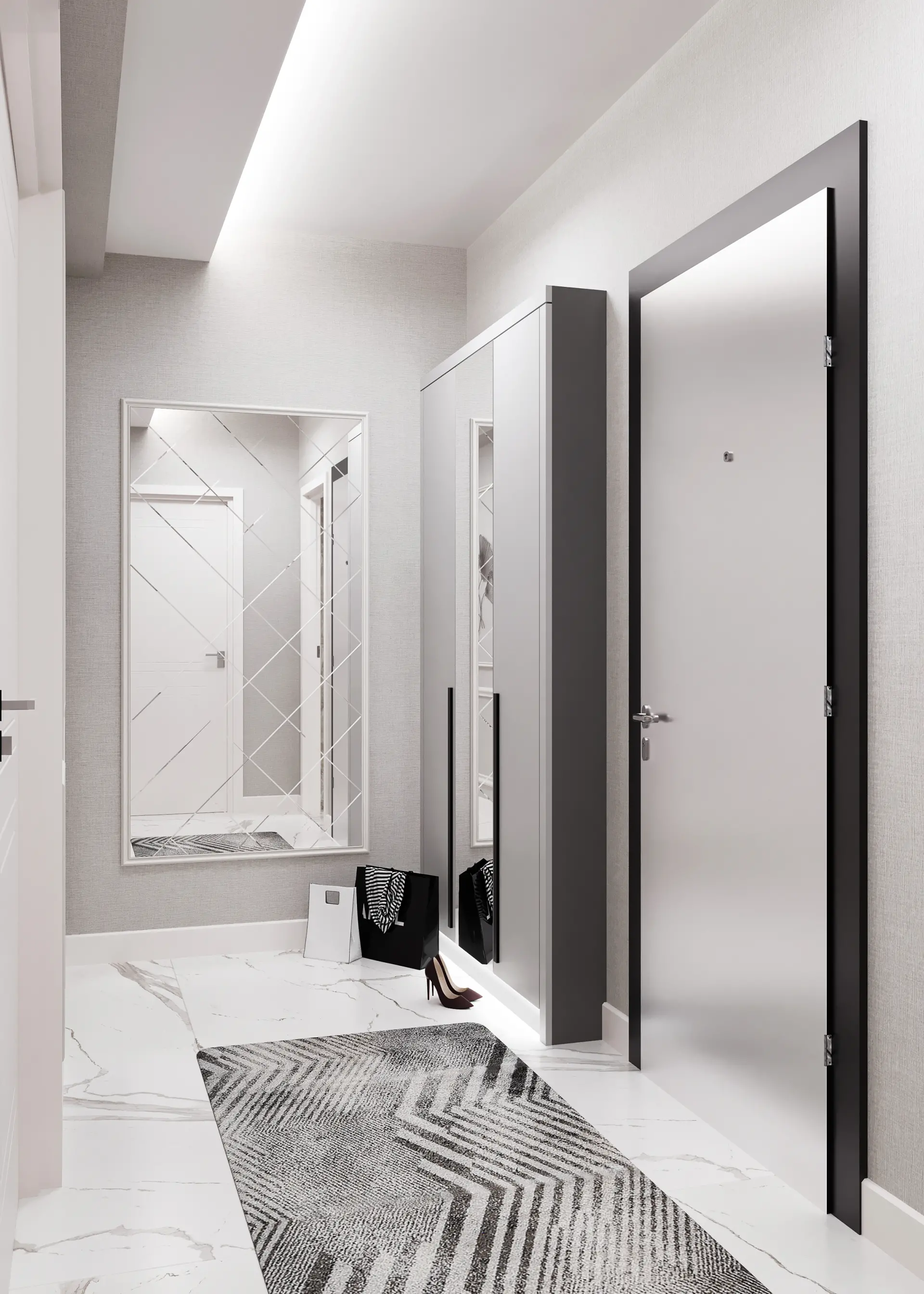 İÇ MİMARLIK - TOPLU KONUT - 21 DAİRE