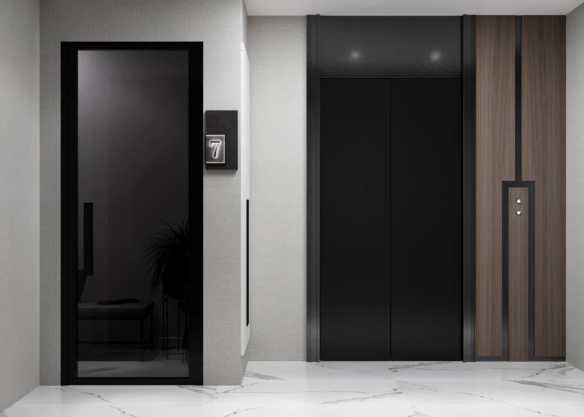 İÇ MİMARLIK - TOPLU KONUT - 21 DAİRE