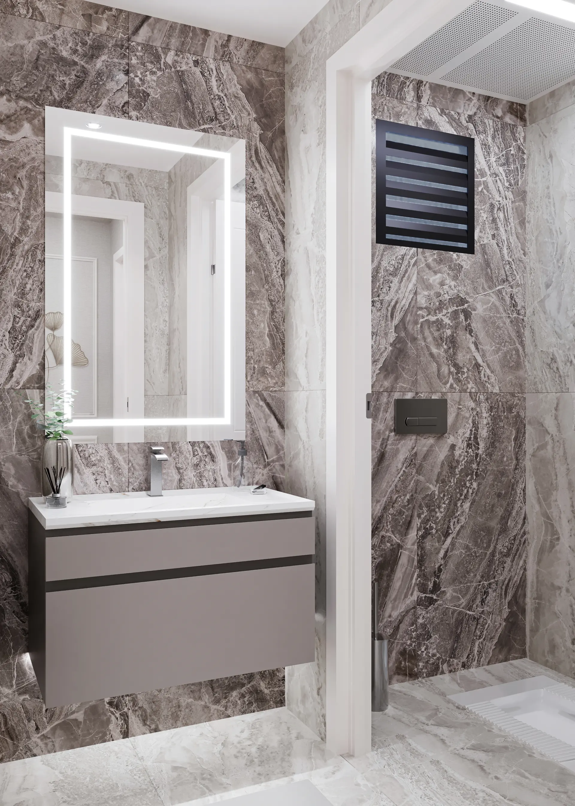 İÇ MİMARLIK - TOPLU KONUT - 21 DAİRE