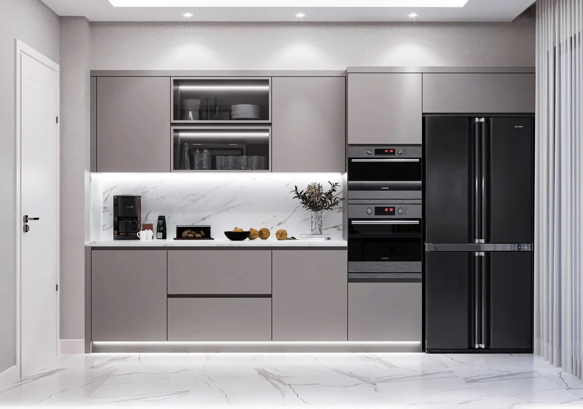 İÇ MİMARLIK - TOPLU KONUT - 21 DAİRE