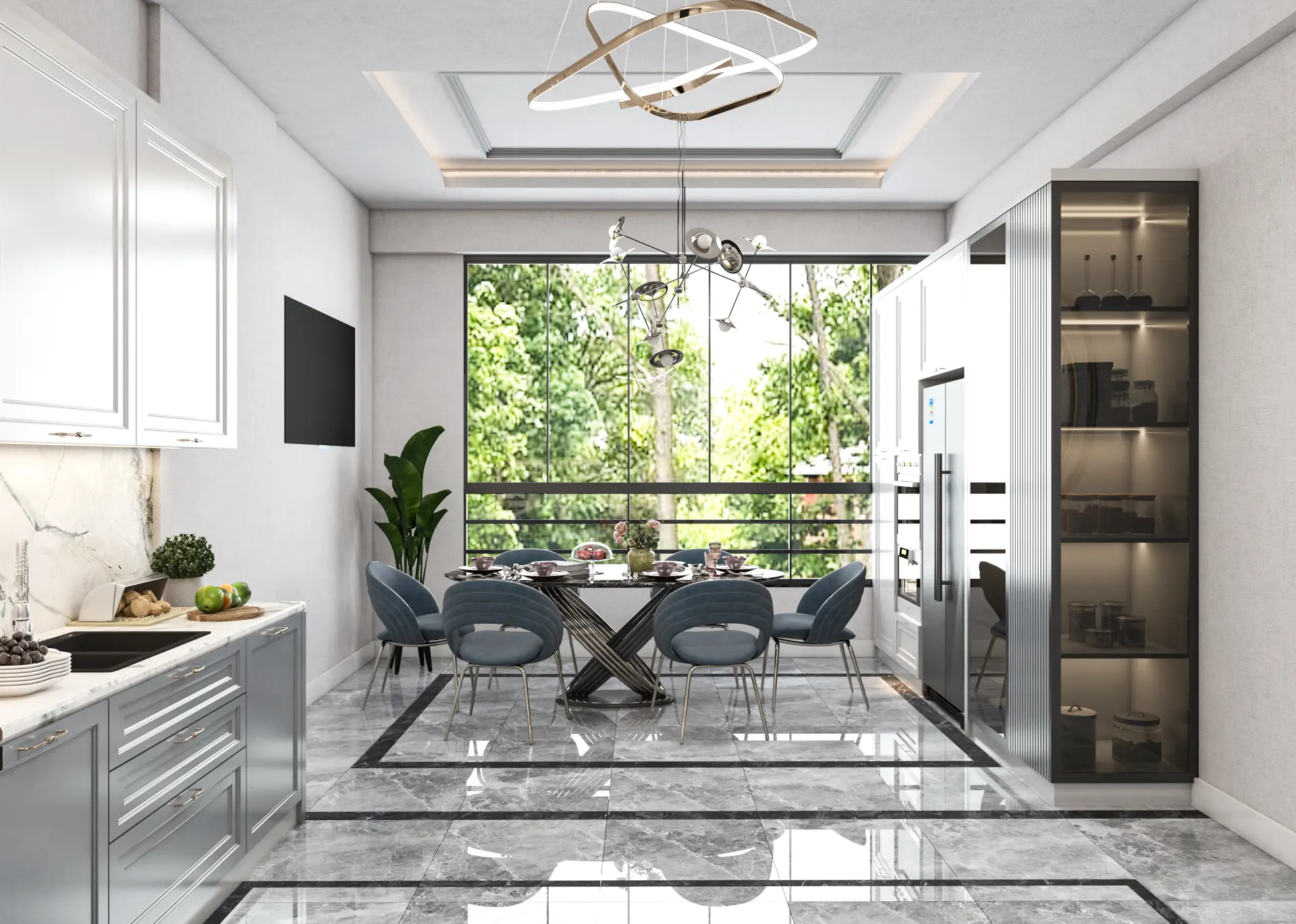 İÇ MİMARLIK - VİLLA - HASAN BOZKAYA