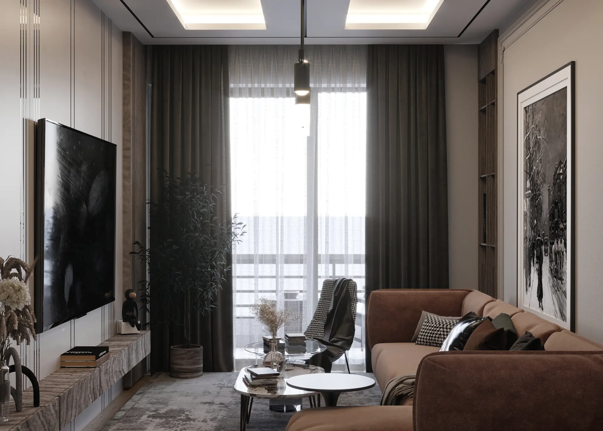 İÇ MİMARLIK - TOPLU KONUT - HASAN BOZKAYA