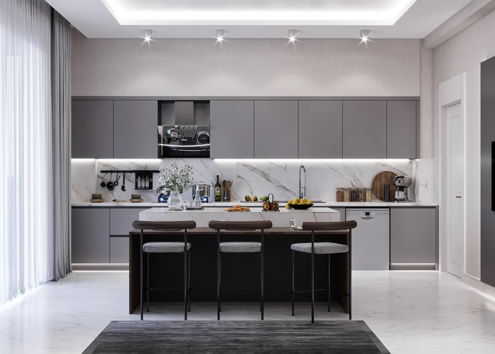 İÇ MİMARLIK - VİLLA - MEHMET KARTAL