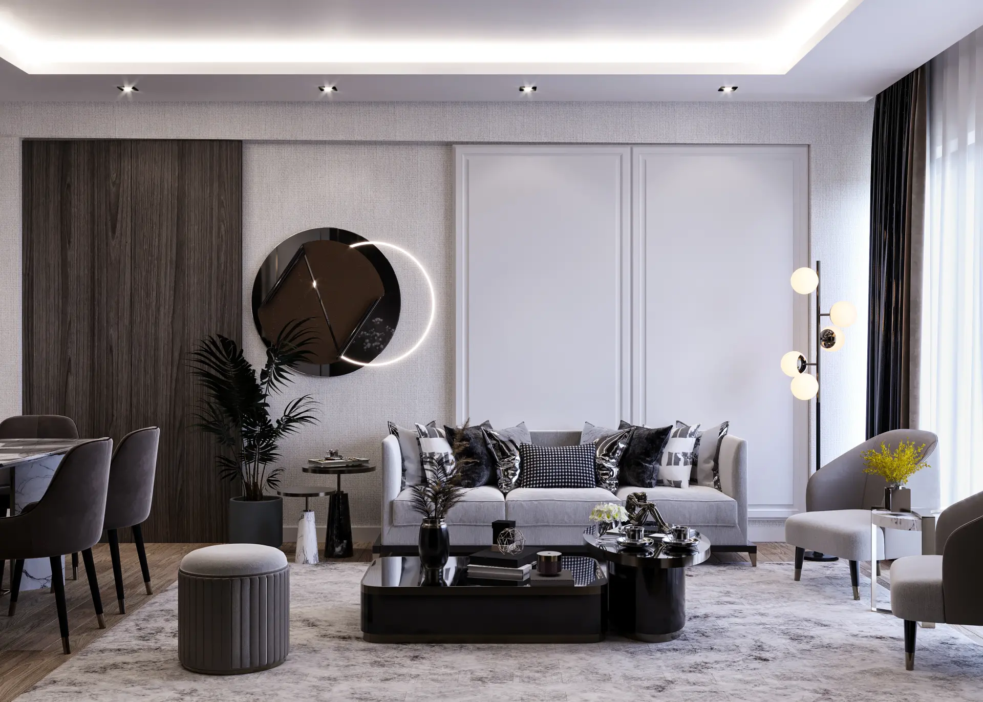 İÇ MİMARLIK - TOPLU KONUT - PARK MASLAK