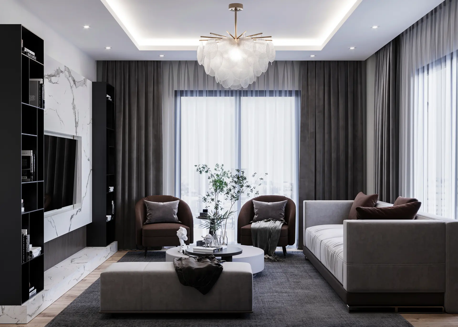 İÇ MİMARLIK - TOPLU KONUT - MARKON