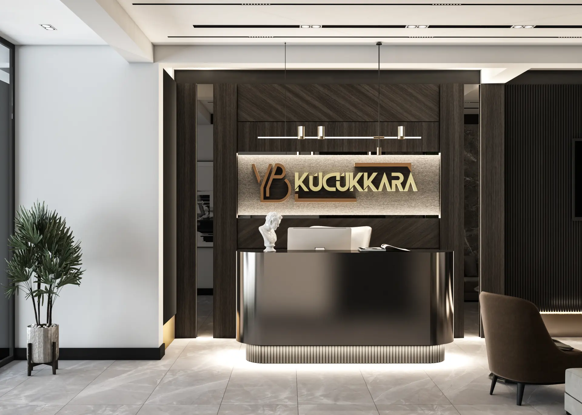 İÇ MİMARLIK - OFİS - YAŞAR KÜÇÜKKARA