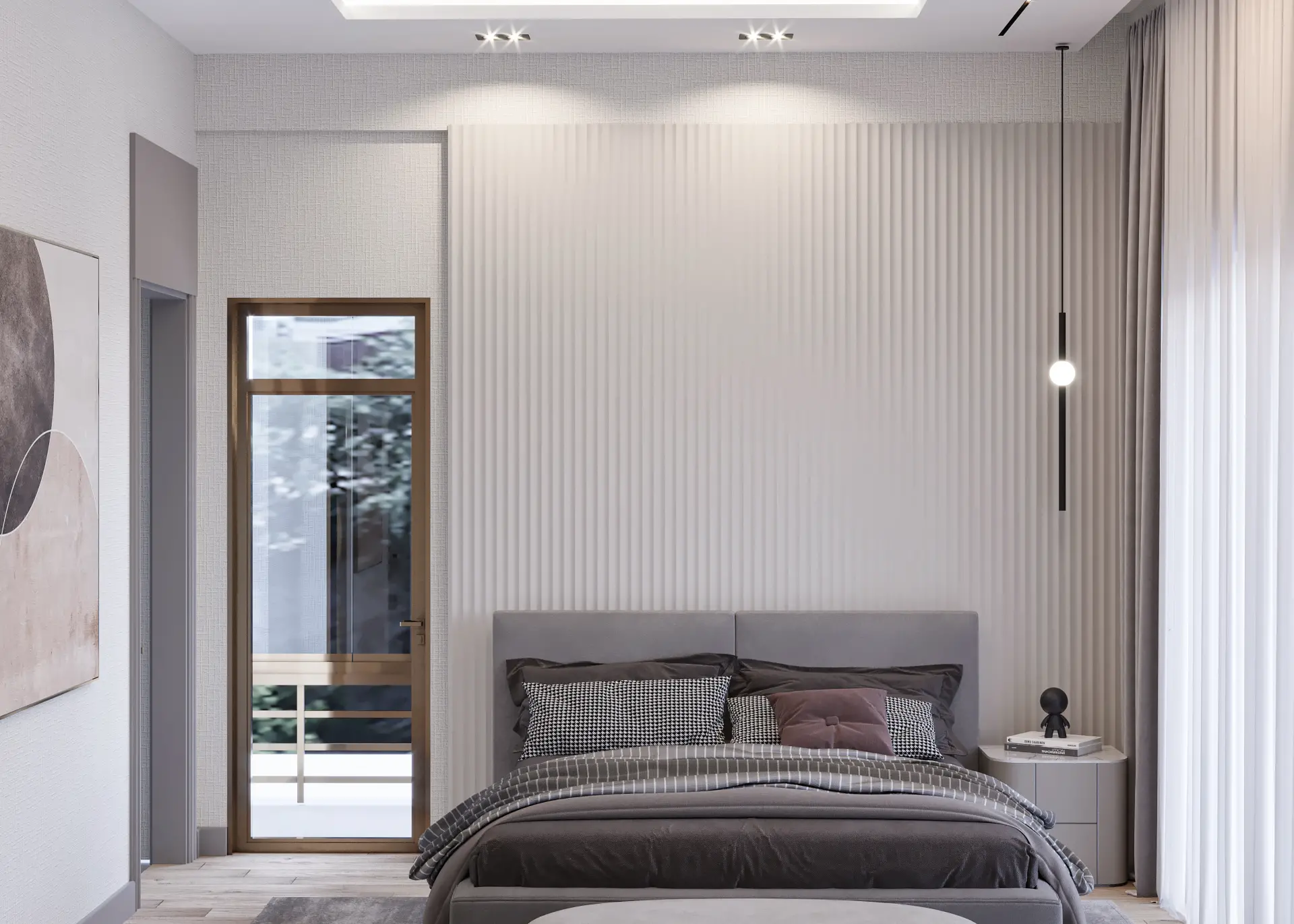 İÇ MİMARLIK - TOPLU KONUT - TÜZÜNLER İNŞAAT