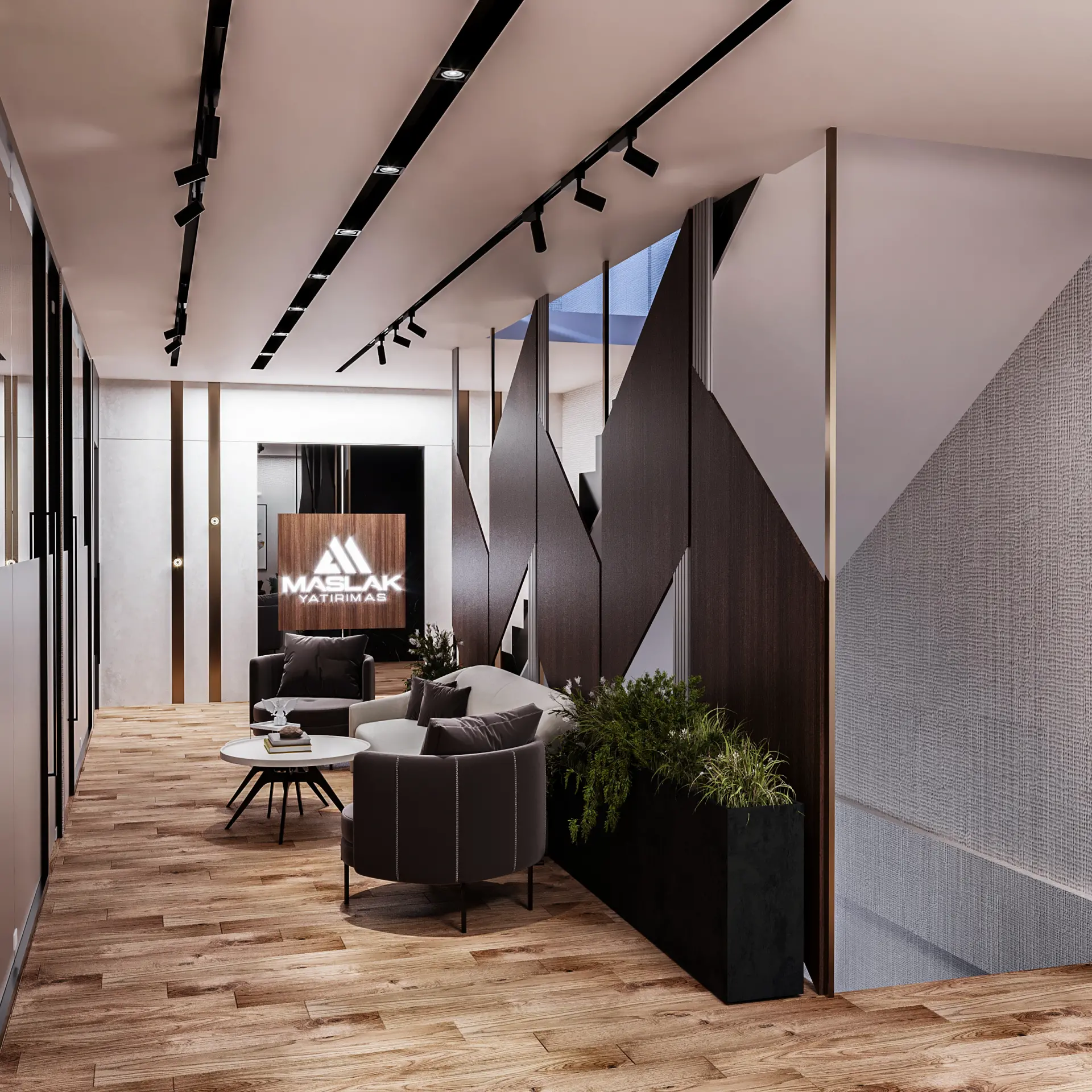 İÇ MİMARLIK - OFİS - MASLAK OFİS