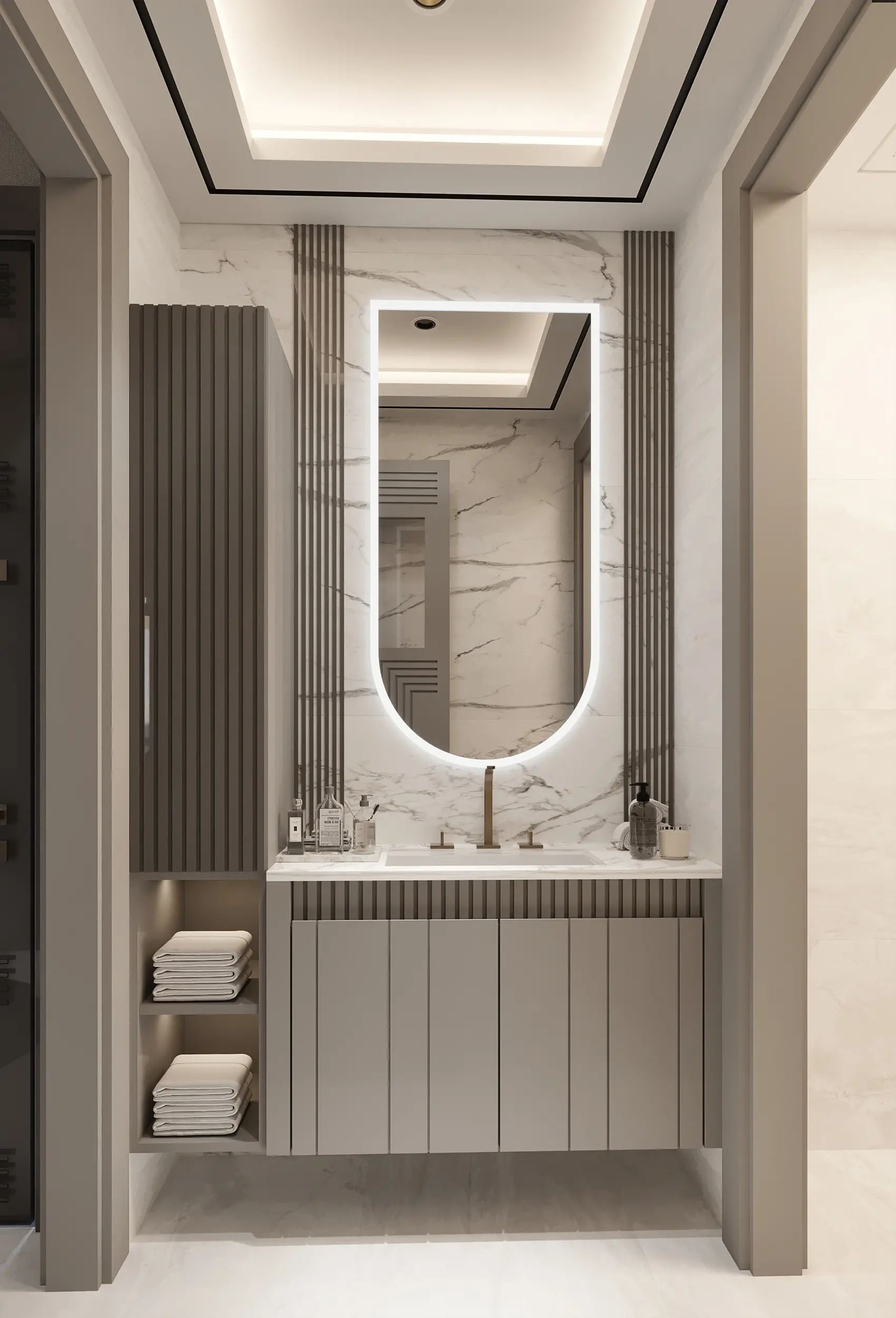 İÇ MİMARLIK - TOPLU KONUT - HASAN BOZKAYA