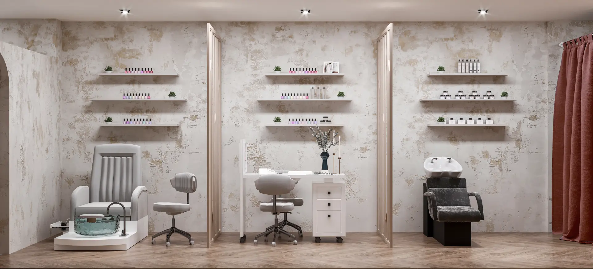 İÇ MİMARLIK - KUAFÖR - BÜŞRA ADALI