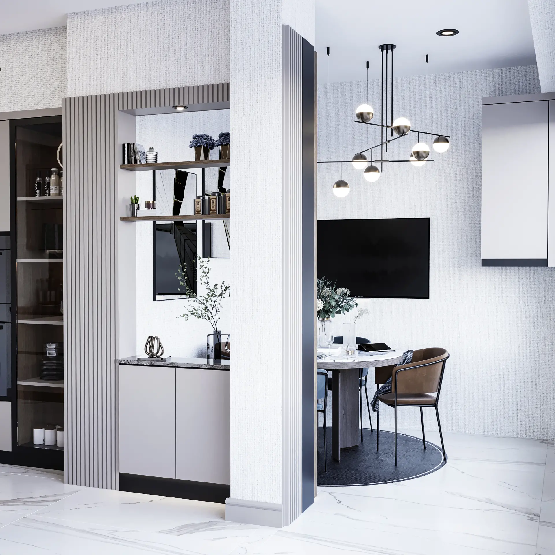 İÇ MİMARLIK - TOPLU KONUT - PARK MASLAK